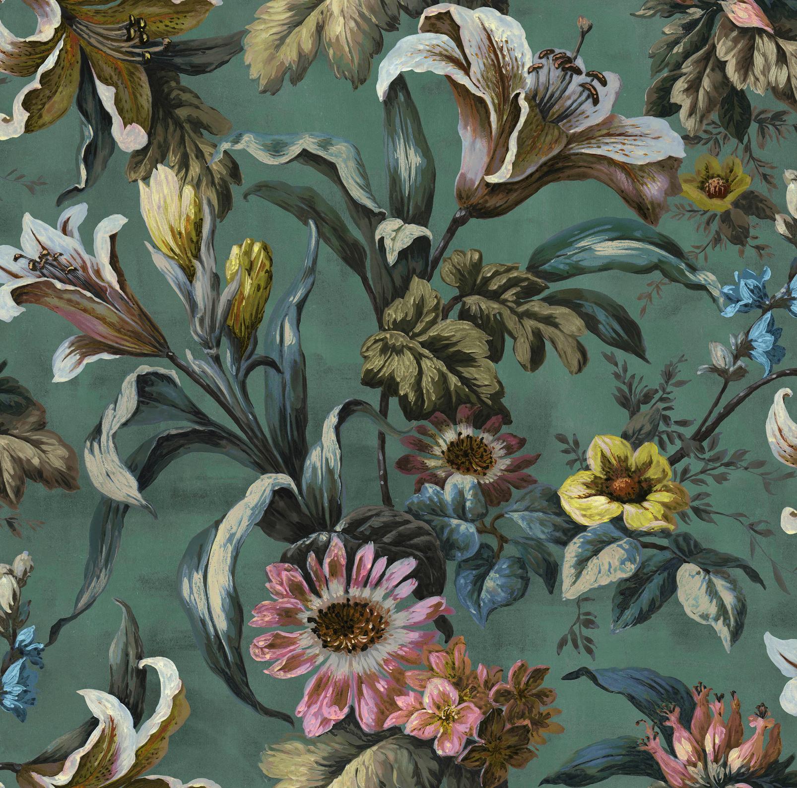 Lys Petrol Wallpaper - 143500_TILE_01.jpg