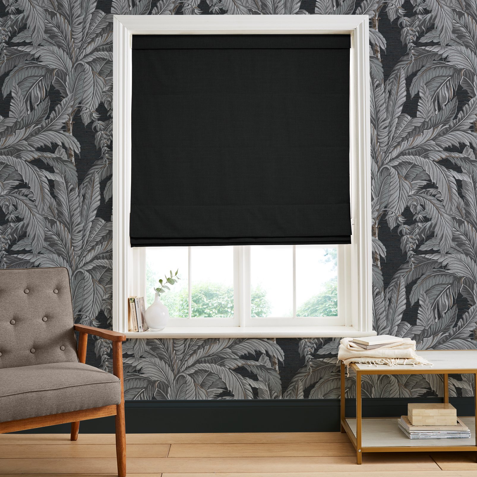 Wallace Charcoal Roman Blind - 116221rom_ROOMSET_01.jpg