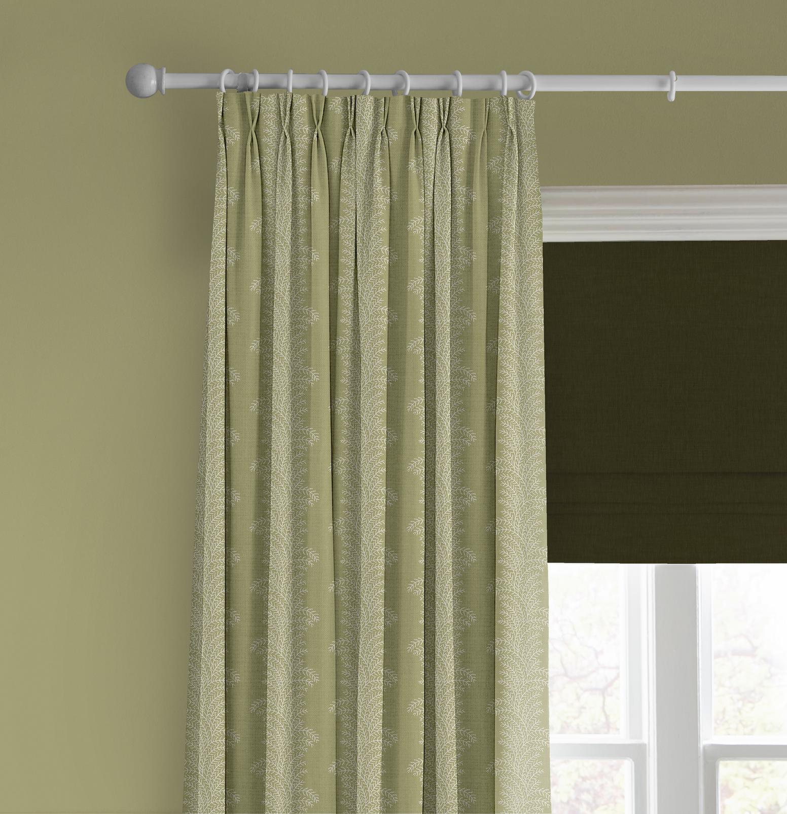 Whispering Fern Dark Sage Curtain - 143636cur_CAMEO_Whispering_Fern_Dark_Sage_140134_Whitaker_Olive_110248_Military_Operation.jpg