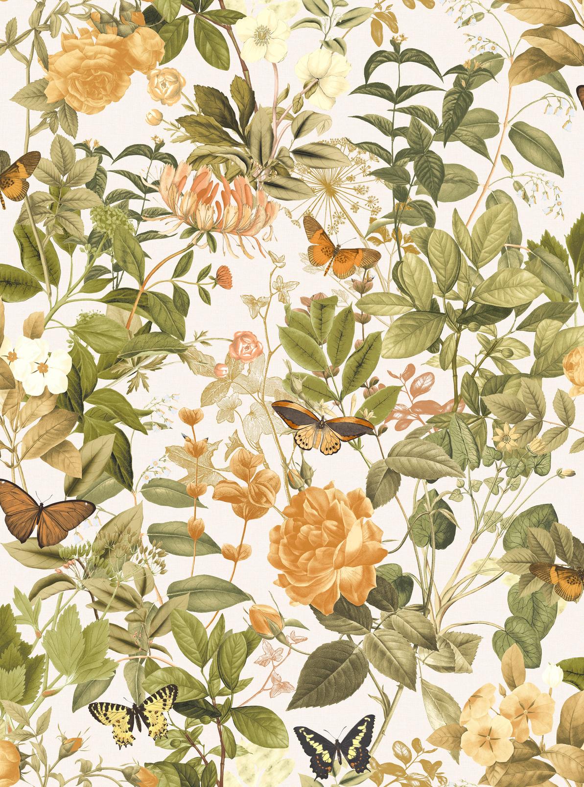 Bodnant Garden Creme Brulee Wallpaper (Set of 2) - 143508_TILE_01.jpg