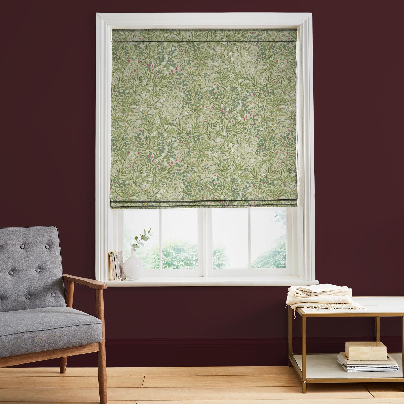 Reverie Willow Roman Blind - 143645rom_ROOMSET_Reverie_Willow_142735_Divine_Damson.jpg