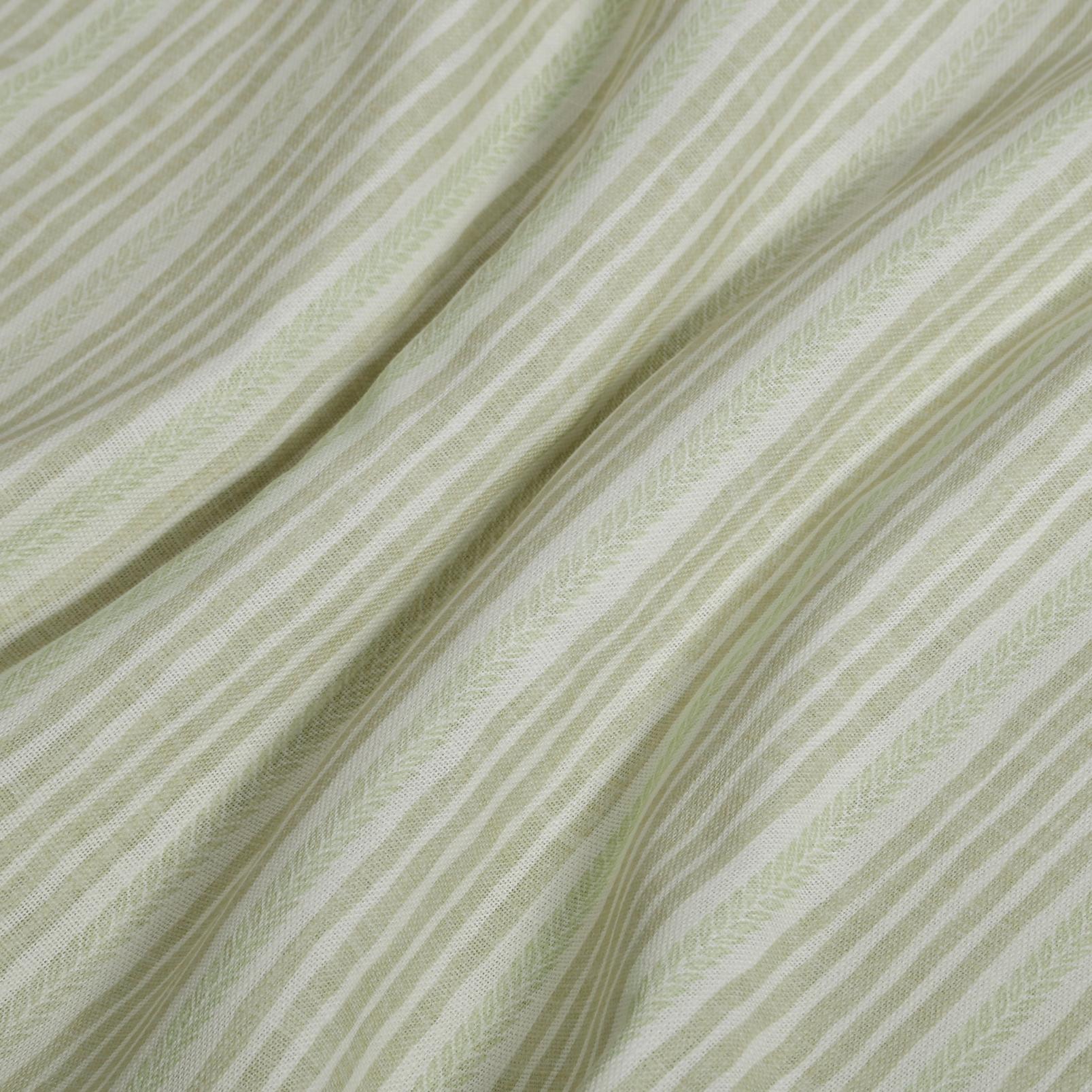 Willow Path Stripe Sage Curtain - 143684cur_FABRIC_01.jpg