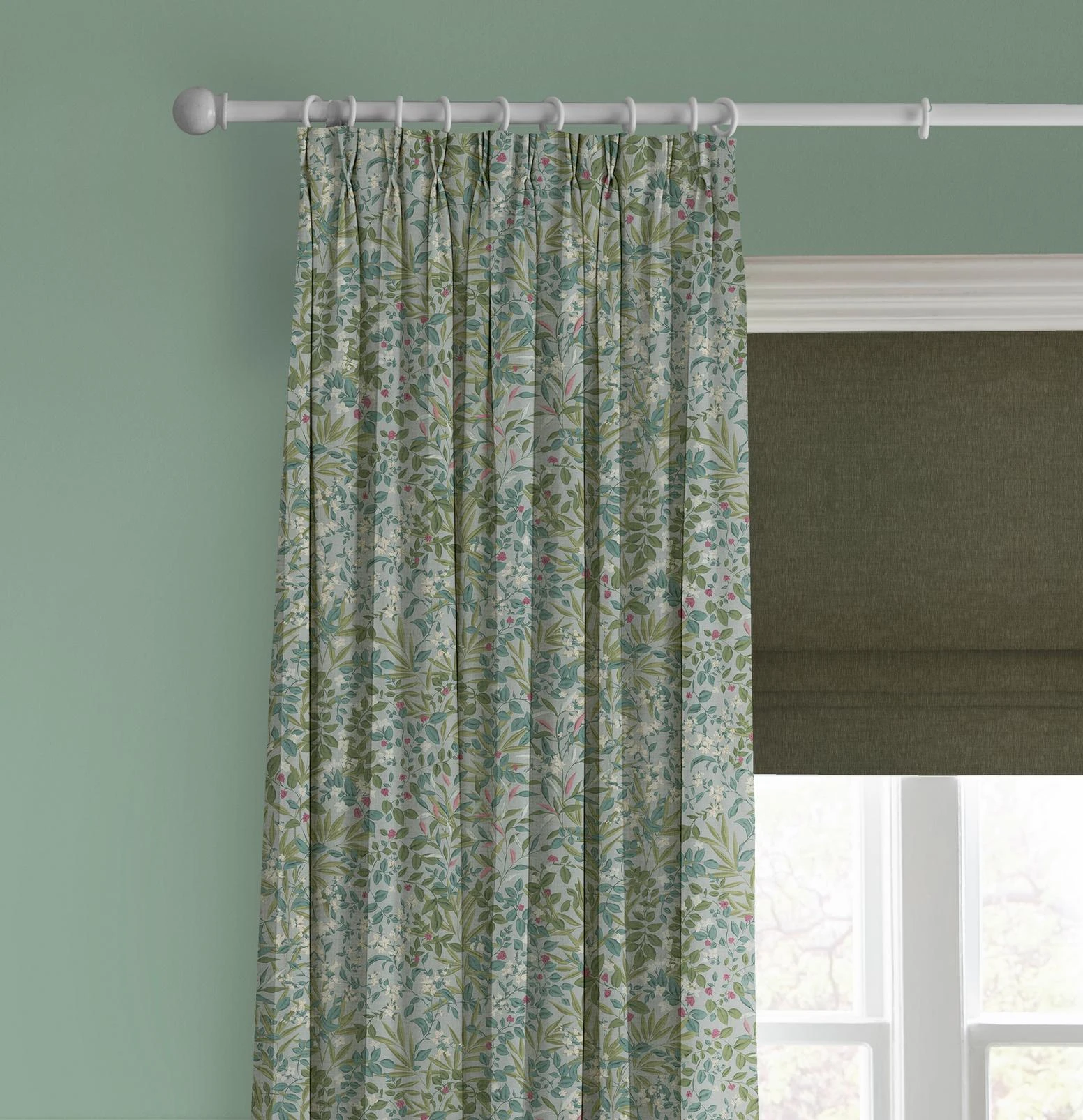 Reverie Mist Curtain - 143639cur_CAMEO_Reverie_Mist_140132_Whitaker_Fern_145276_Mist.jpg
