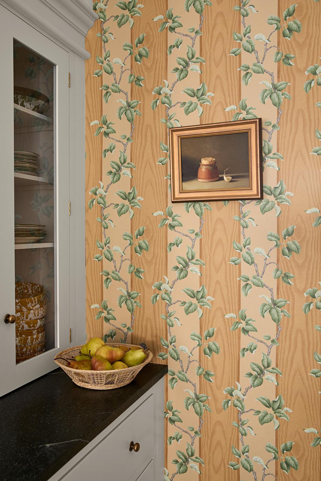 Kate Berry Climbing Branches Gold Wallpaper - 145759_ROOMSET_Climbing_Branches_Gold_Plover_Kitchen_Cameo_02.jpg
