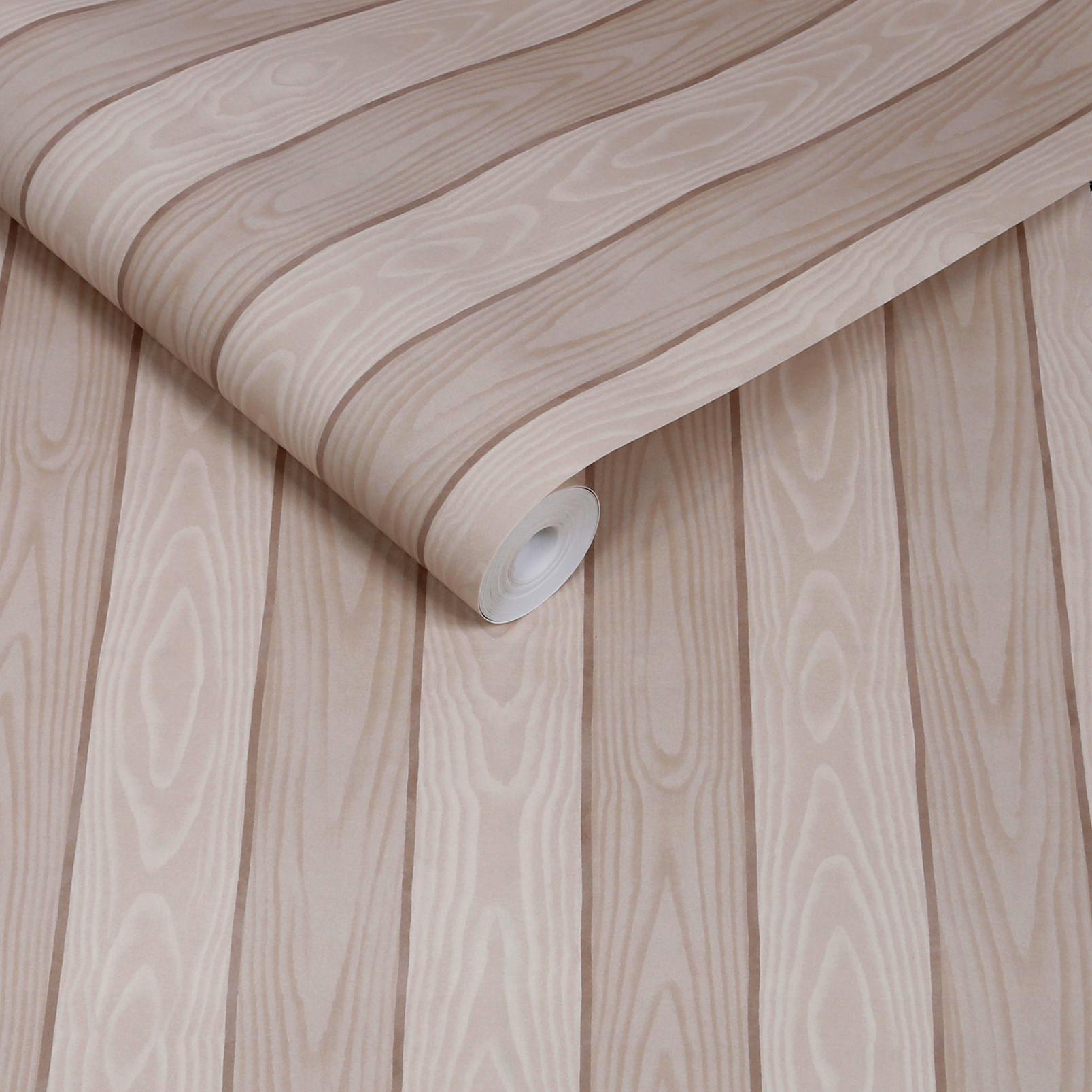 Kate Berry Moire Faux Bois Clay Wallpaper - 145757_ROLLSHOT_01.jpg