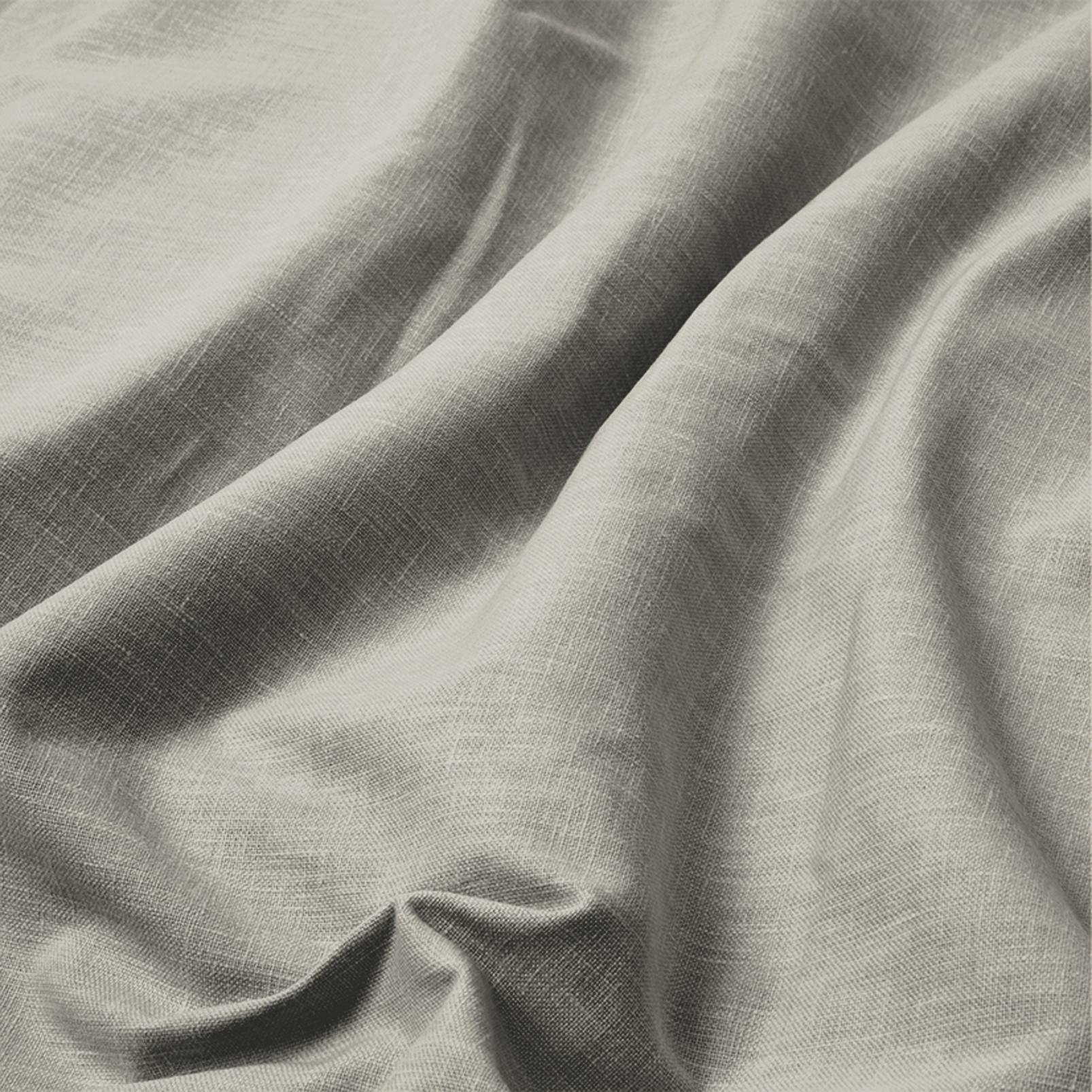 Campanile Warm Grey Curtains fabric close up image