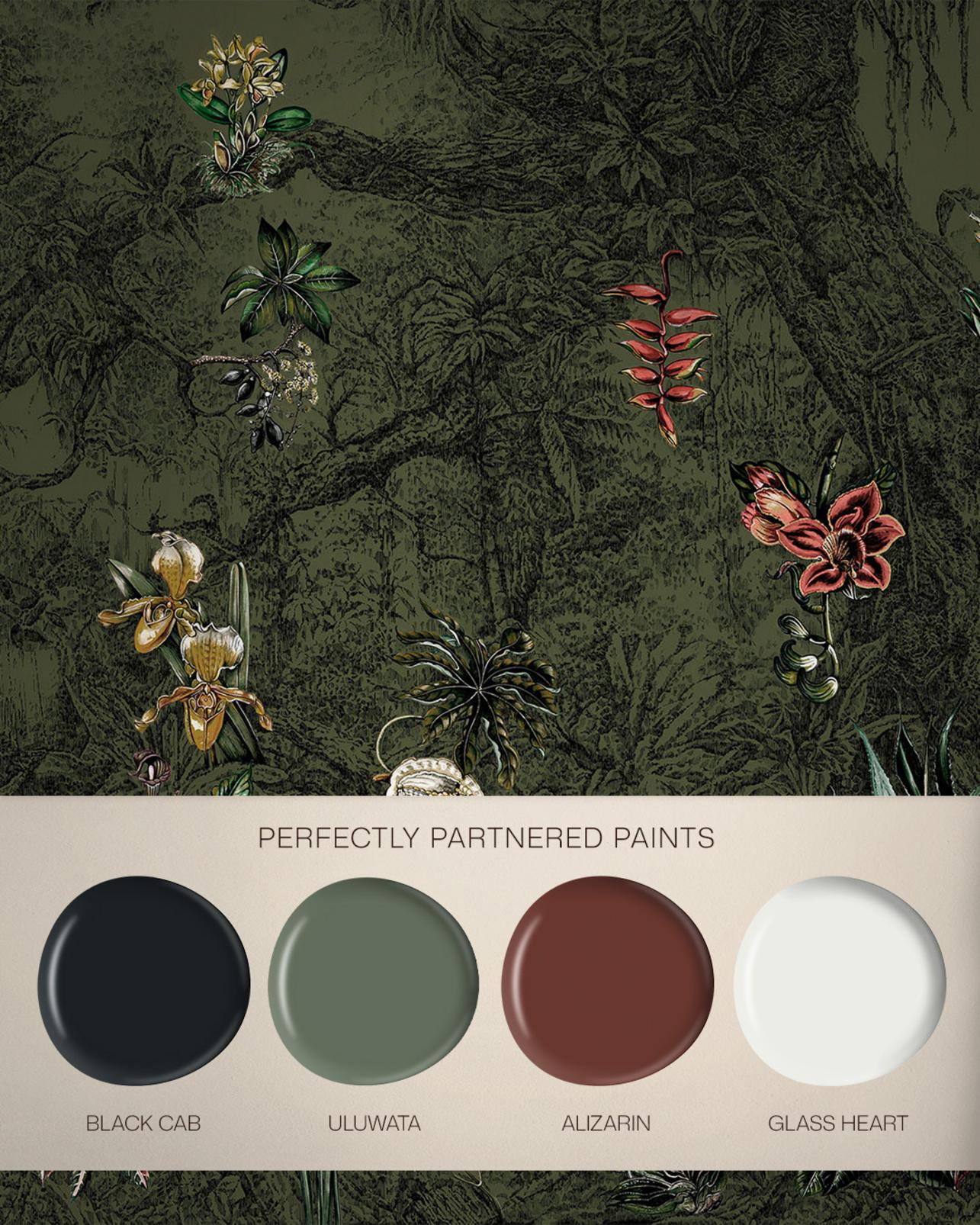 Whispering Tropics Forest Panoramic Bespoke Mural - 145819_FLATLAY_MURAL_WHISPERING_TROPICS_FOREST_BLACKCAB_ULUWATU_ALIZARIN_GLASSHEART (1).jpg