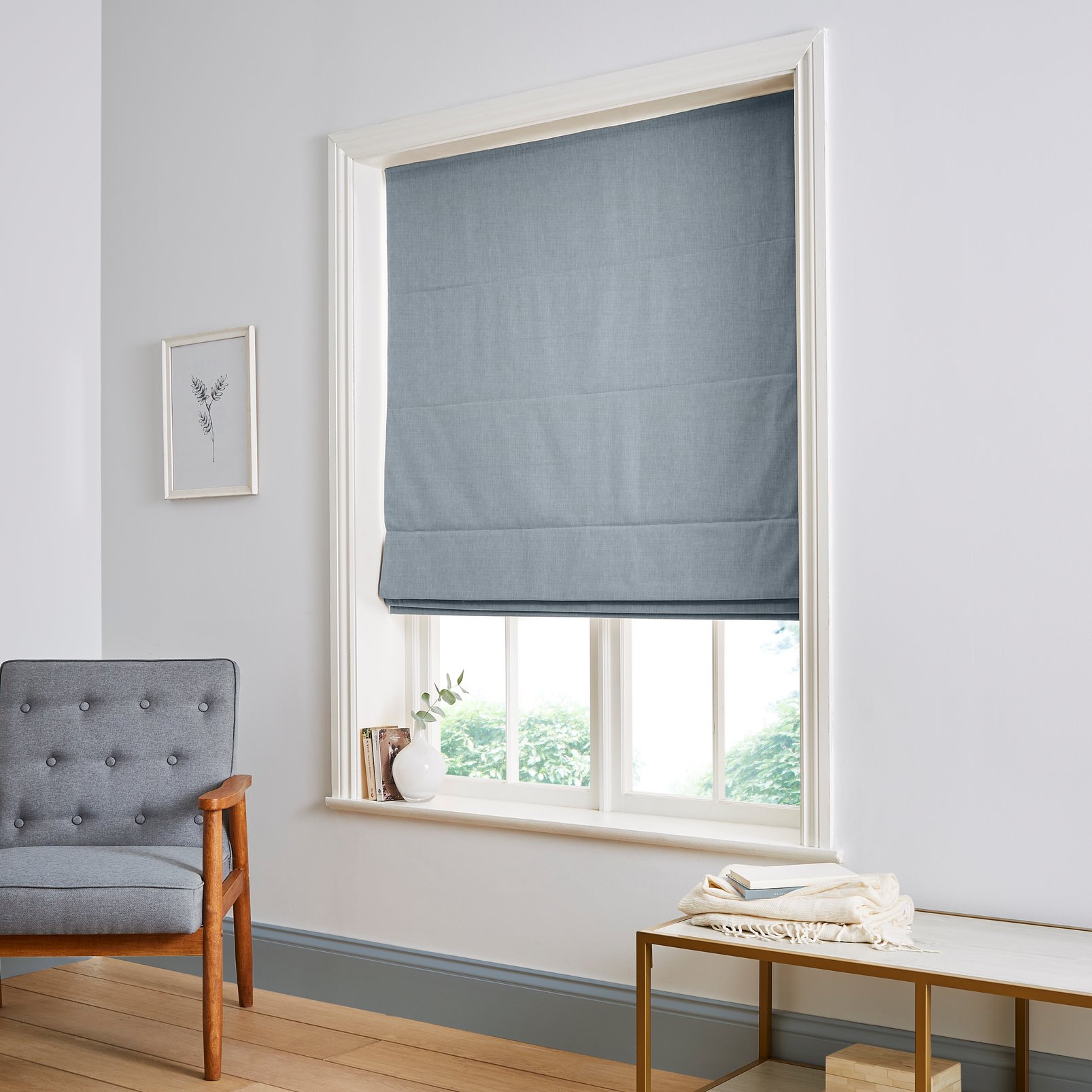 Wallace Dusky Blue Roman Blind - 116225rom_ROOMSET_01.jpg