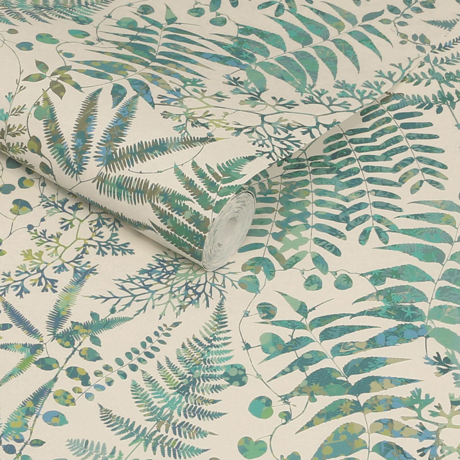Clarissa Hulse Cloud Forest Seaglass Wallpaper - 147021_ROLLSHOT_CLOUD FOREST_SEAGLASS_01.jpg