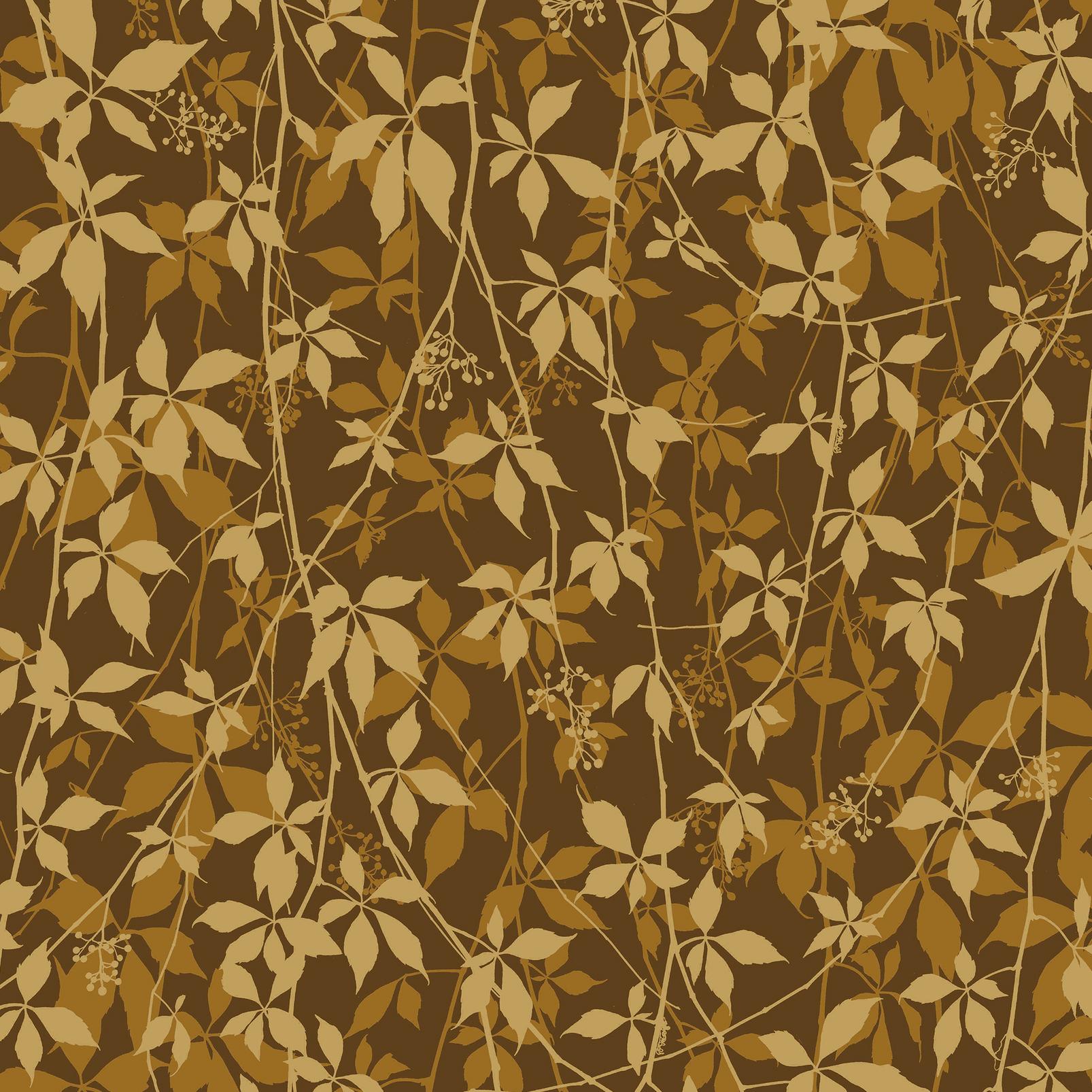 Clarissa Hulse Virginia Creeper Ochre & Gold Wallpaper - 147007_TILE_VIRGINIA CREEPER_OCHRE & GOLD_01.jpg