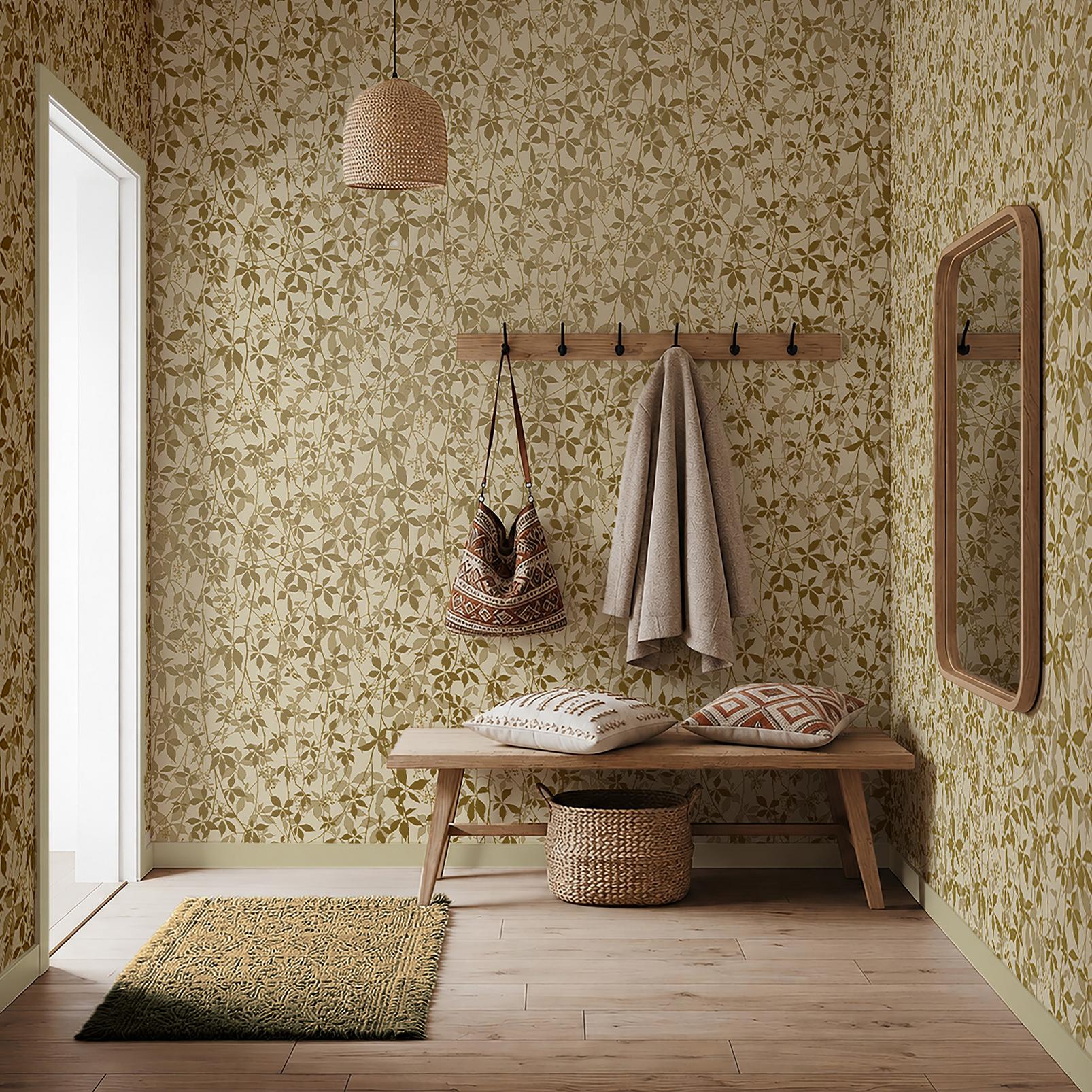 Clarissa Hulse Virginia Creeper Buttermilk & Gold Wallpaper - 147009_ROOMSET_VIRGINIA CREEPER BUTTERMILK & GOLD_01.jpg