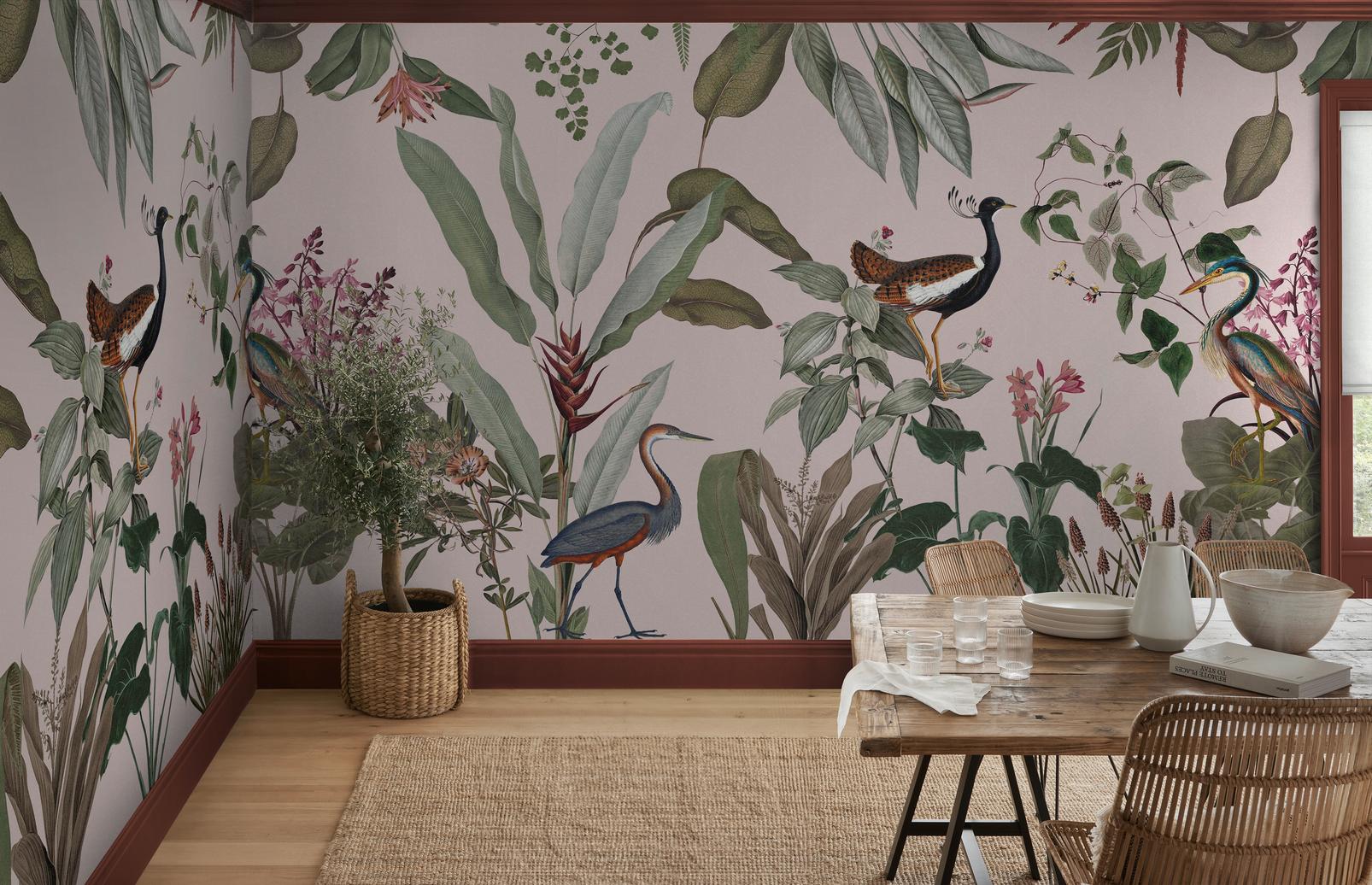 Glasshouse Blush Pink Bespoke Mural - 149019_ROOMSET_GLASSHOUSE_BLUSH_PIMENTO_CAMPANILE_IVORY.jpg