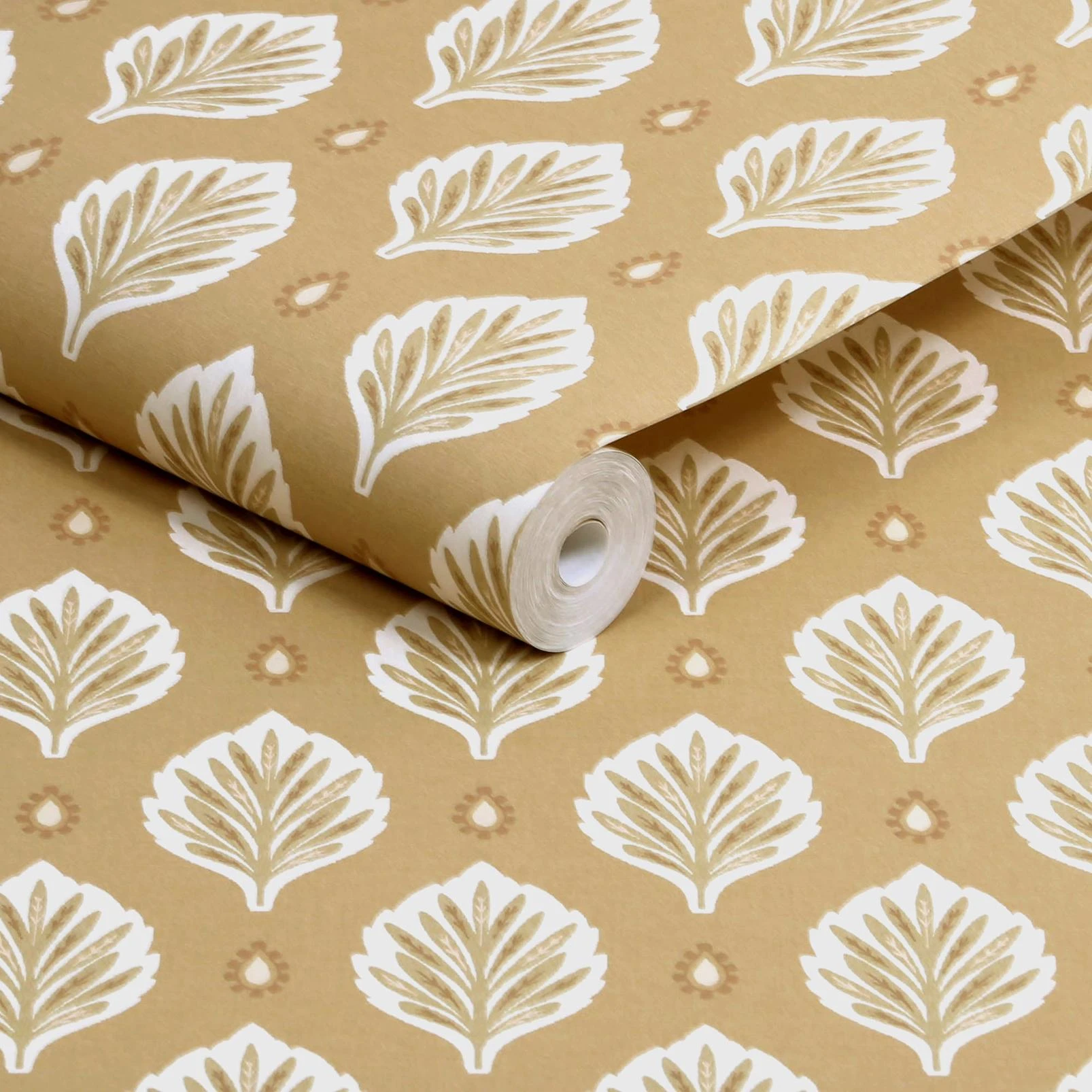 Alder Ochre Wallpaper - 146871_ROLLSHOT_ALDER_OCHRE.jpg