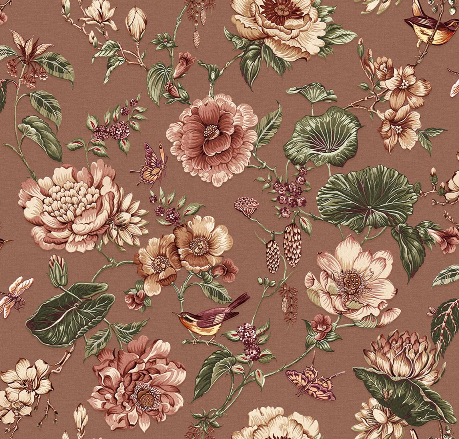 Roselle Grove Dusky Pink Wallpaper (Set of 2) - 146399_TILE_ROSELLE_GROVE_DUSKY_PINK.jpg
