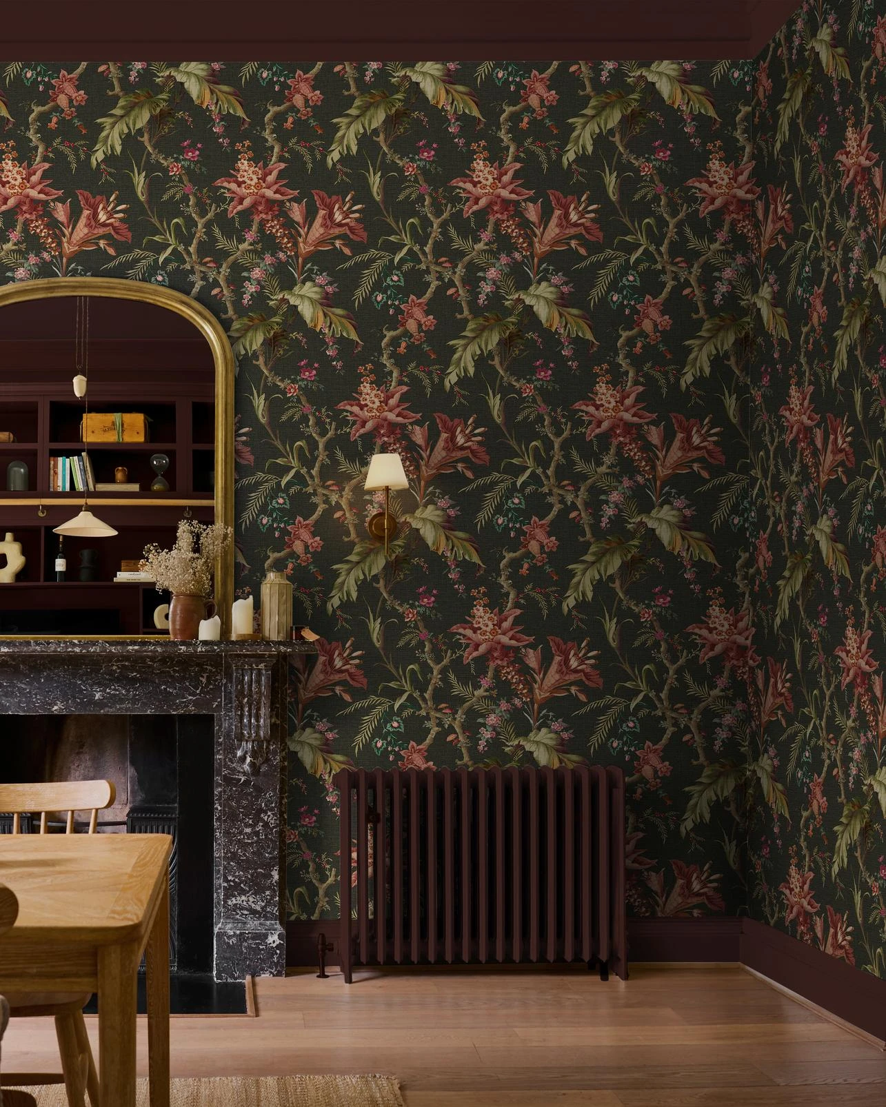 Arbour Press Forest Wallpaper - 146393_ROOMSET_ArbourPressForest_ChilliCocoa.jpg
