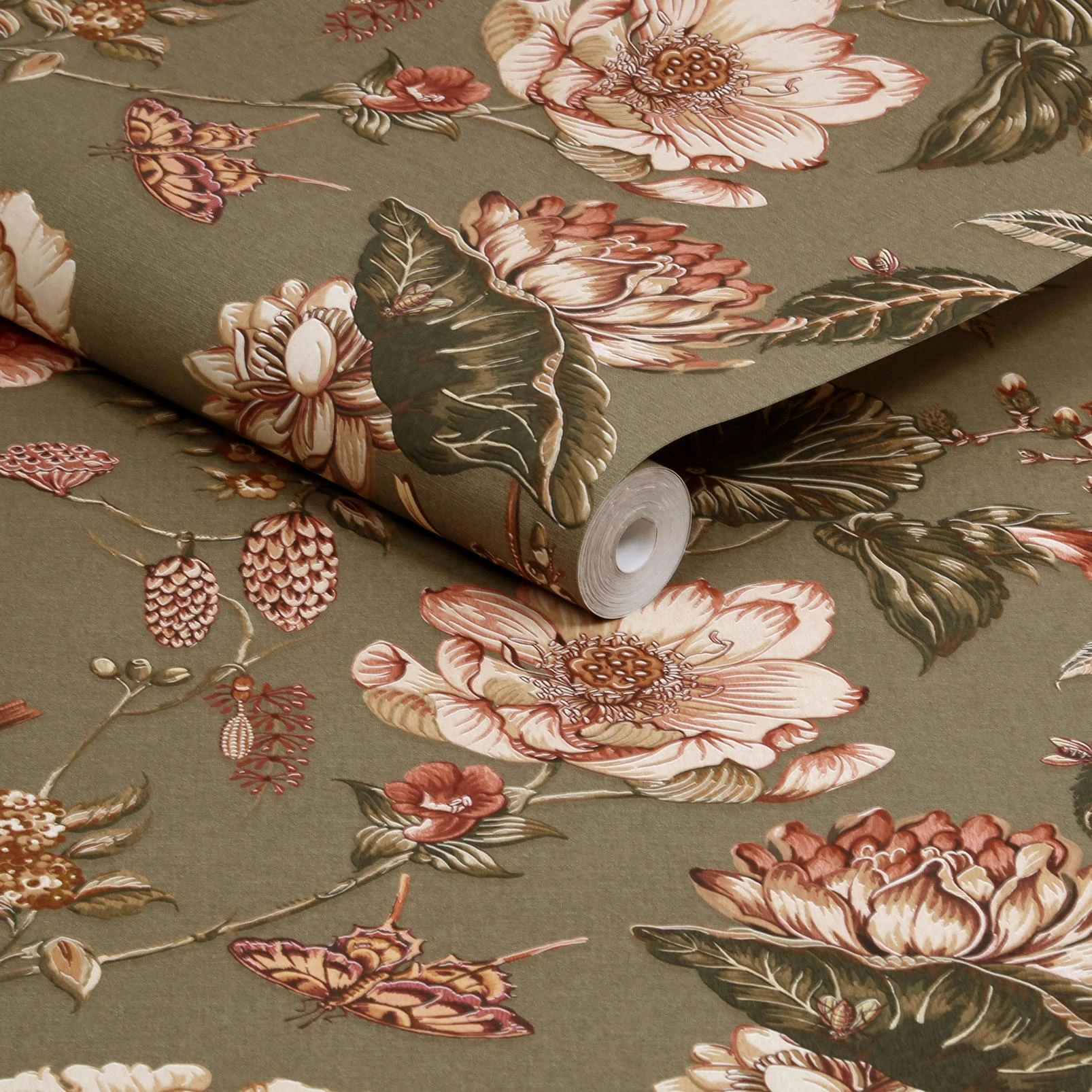 Roselle Grove Moss Wallpaper (Set of 2) - 146398_ROLLSHOT_ROSELLE_GROVE_MOSS.jpg