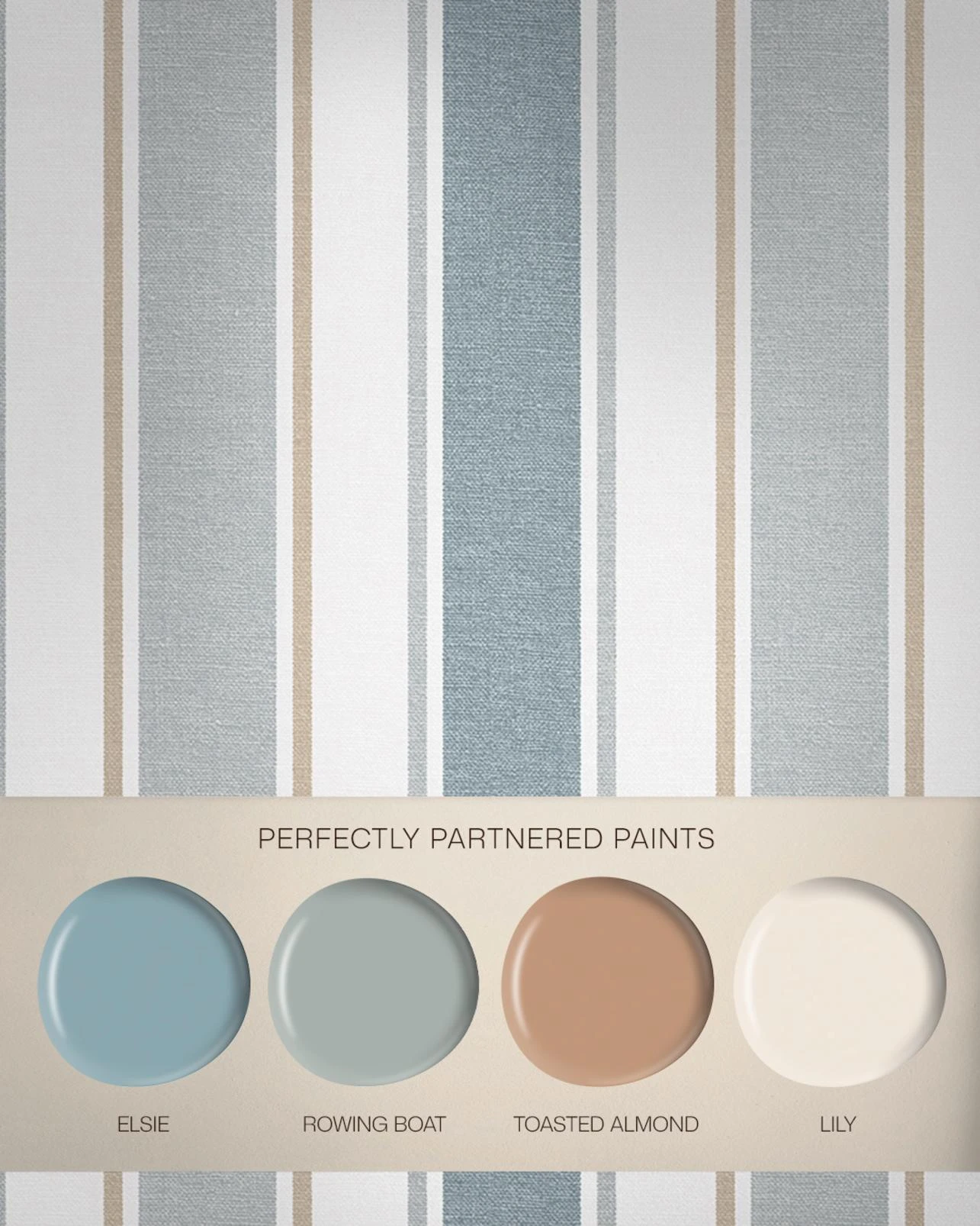 Foundry Stripe Blue Wallpaper - 146391_FLATLAY_FOUNDRYSTRIPE_BLUE_ELSIE_ROWINGBOAT_TOASTEDALMOND_LILY.jpg