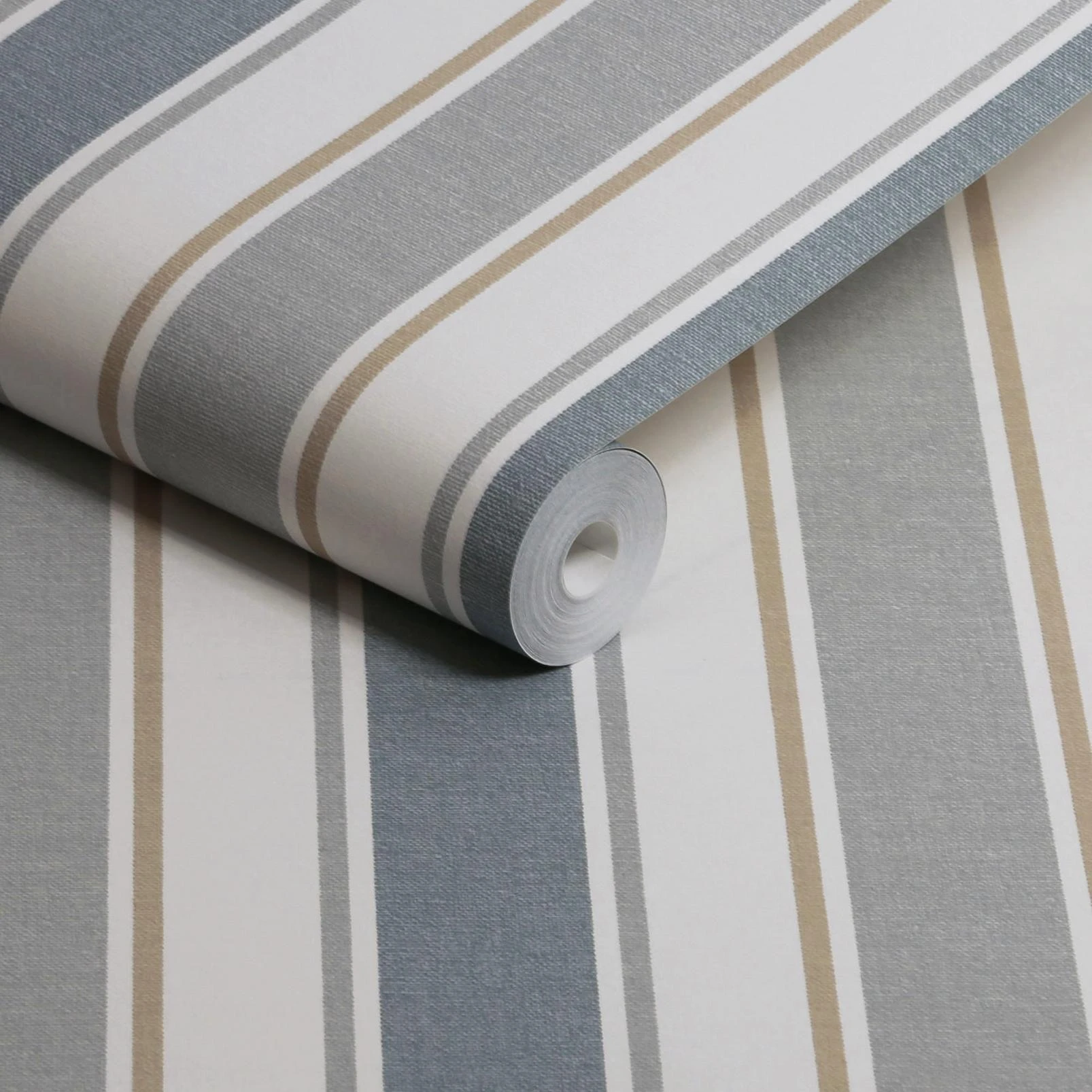 Foundry Stripe Blue Wallpaper - 146391_ROLLSHOT_FOUNDRY_STRIPE_BLUE.jpg