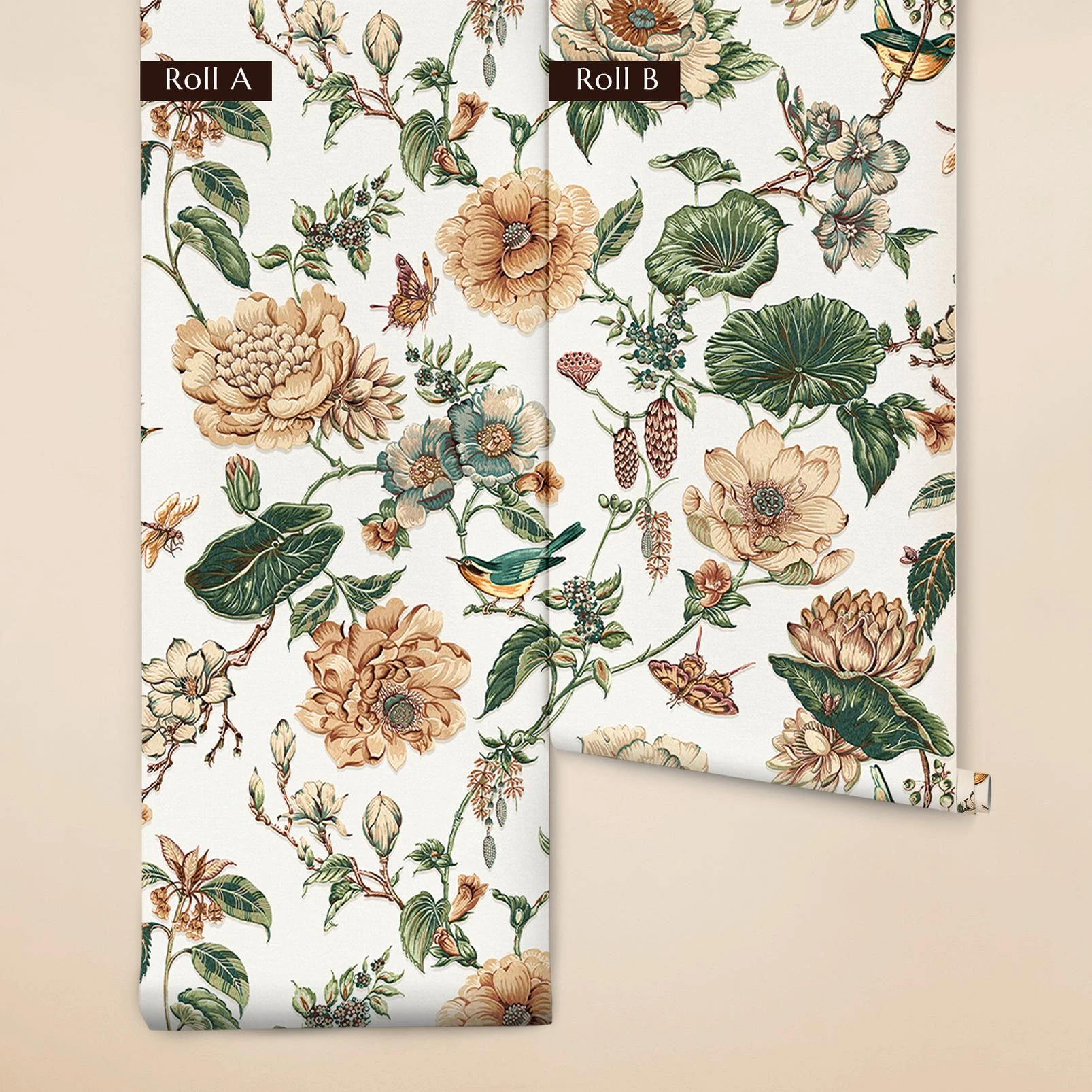 Roselle Grove Celeste Wallpaper (Set of 2) - 146396_DETAIL_01_ROSELLE_GROVE_CELESTE.jpg