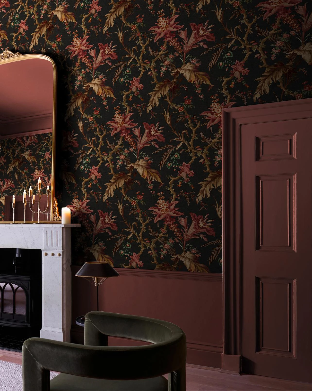 Arbour Press Earth Wallpaper - 146395_ROOMSET_ArbourPressEarth_ChilliCocoa.jpg