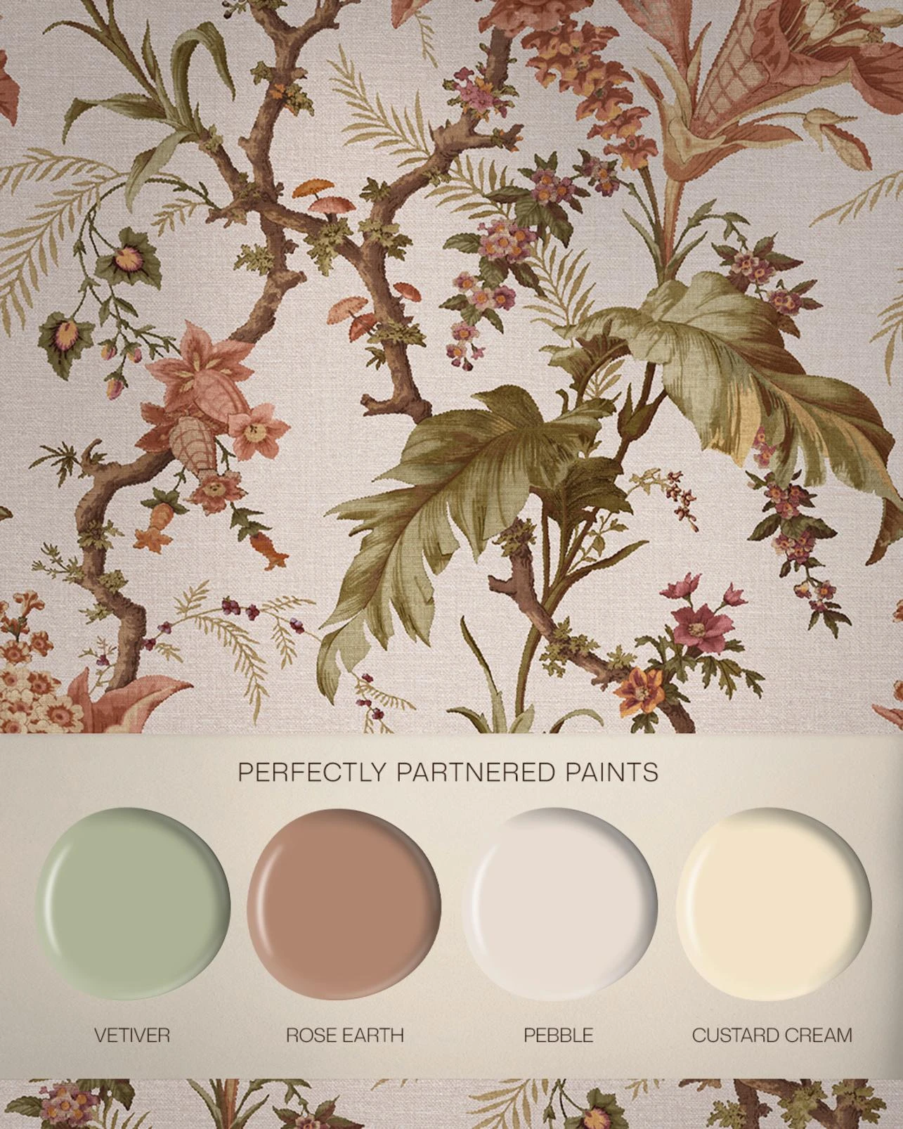 Arbour Press Blush Wallpaper - 146394_FLATLAY_ARBOURPRESS_BLUSH_VETIVER_ROSEEARTH_PEBBLE_CUSTARDCREAM.jpg