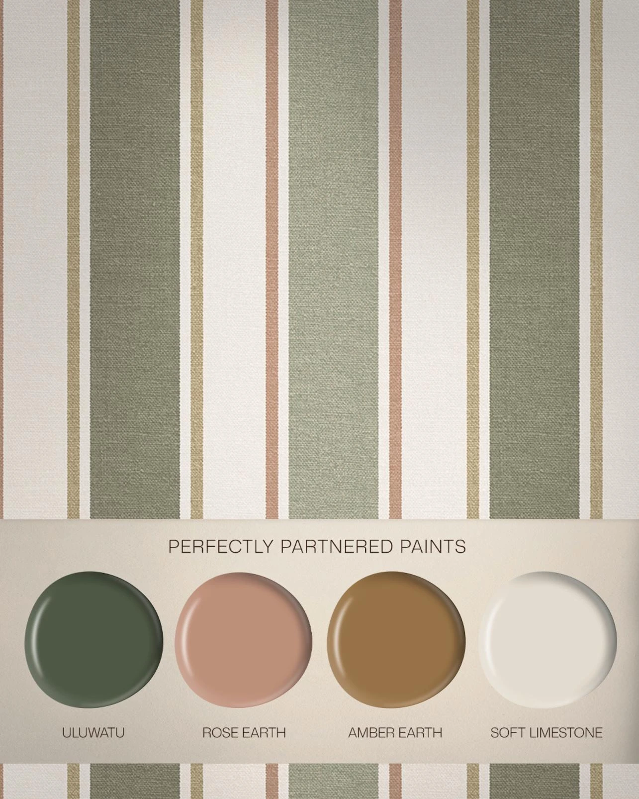 Foundry Stripe Forest Wallpaper - 146390_FLATLAY_FOUNDRYSTRIPE_FOREST_ULUWATU_ROSEEARTH_AMBEREARTH_SOFTLIMESTONE.jpg