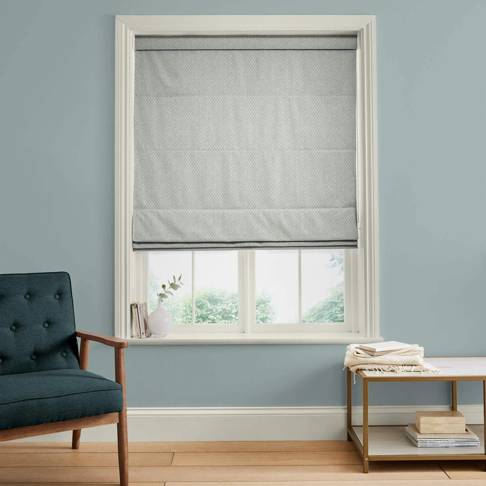 Vale Seafoam Roman Blind - 147892rom_ROOMSET_Vale_Seafoam_Botany_Soft_Limestone.jpg