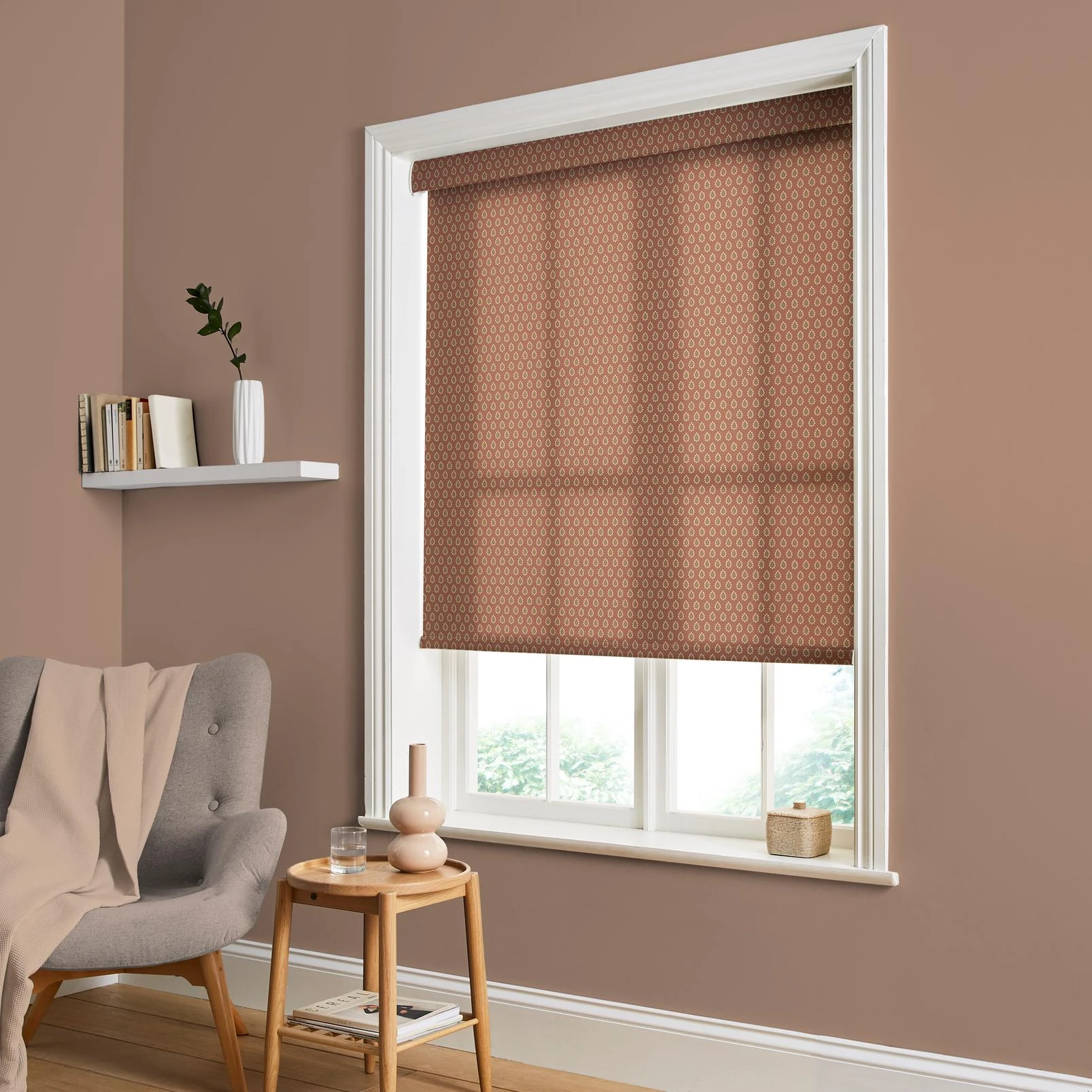 Dobby Pink Roller Blind - 147027rol_ROOMSET.jpg