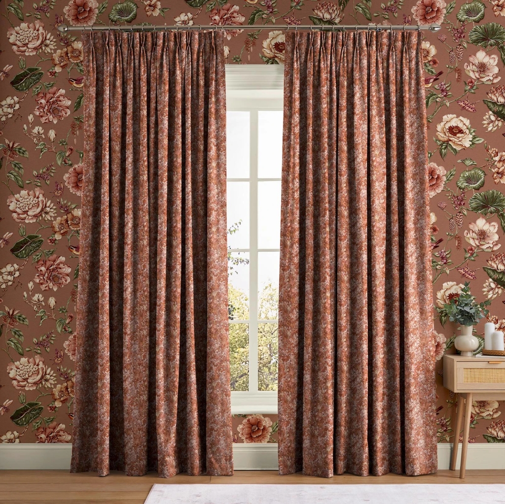 Marbré Pink Curtain - 147060cur_ROOMSET_MARBREPINK_146399_ROSELLEGROVEDUSKYPINK_PEBBLE.jpg
