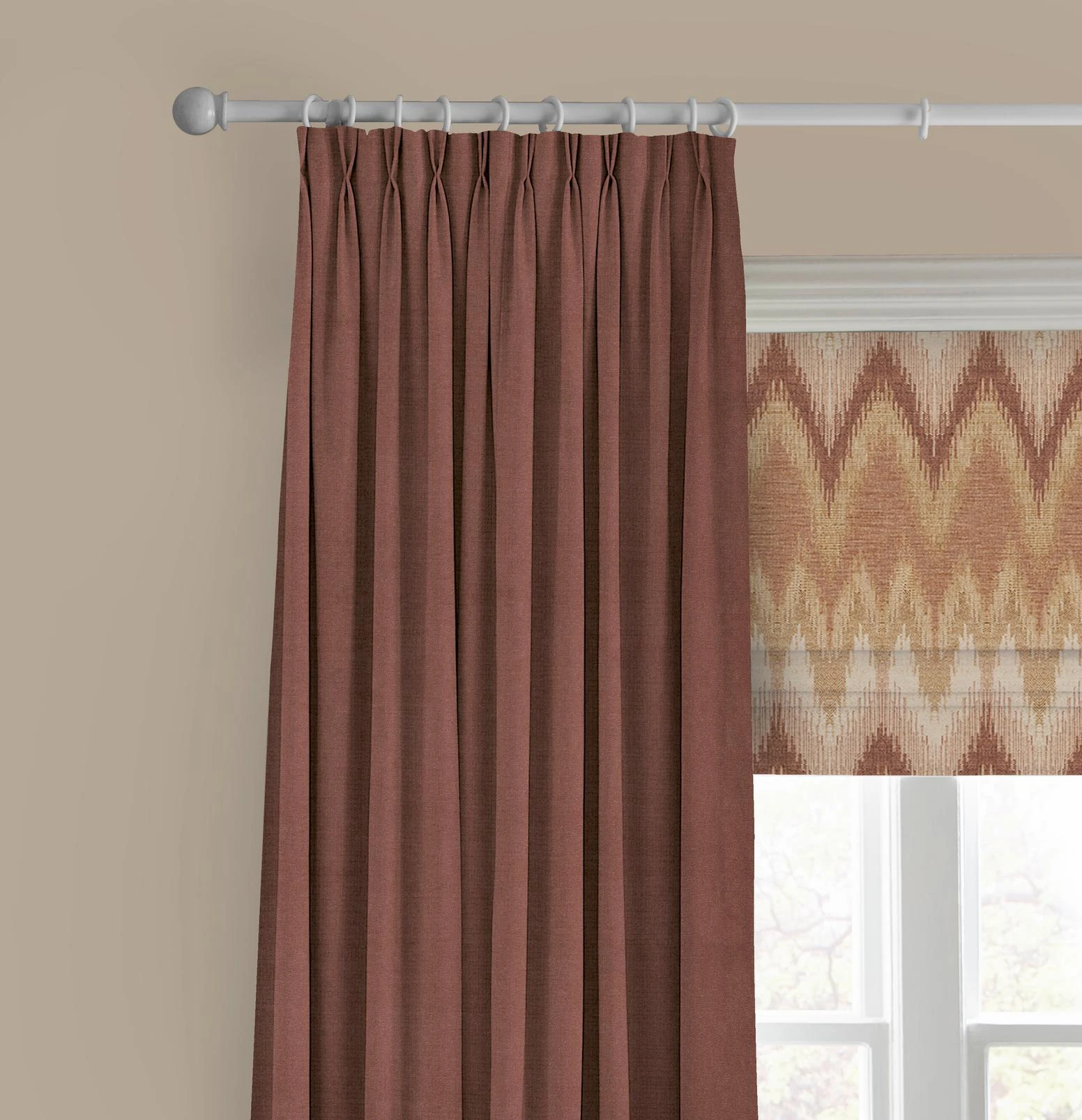 ZigzagareTerracotta Roman Blind - 147047rom_CAMEO_ZIGZAGARETERRACOTTA_TOASTEDTEACAKE_147895cur_ARDYNMULBERRY.jpg