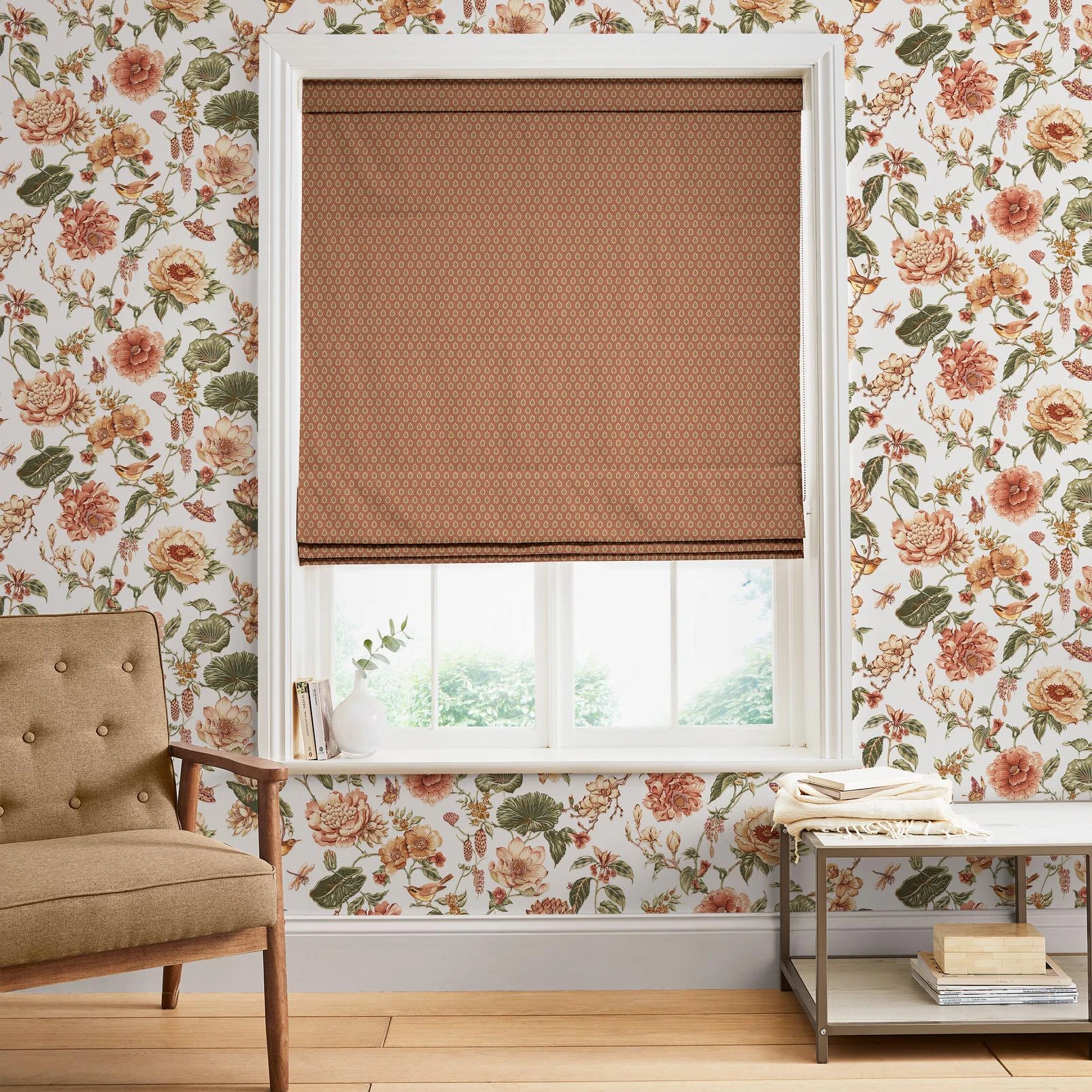 Dobby Pink Roman Blind - 147026rom_ROOMSET_ROMAN_BLIND_DOBBY_PINK_ROSELLEGROVECELESTE_PEBBLE.jpg