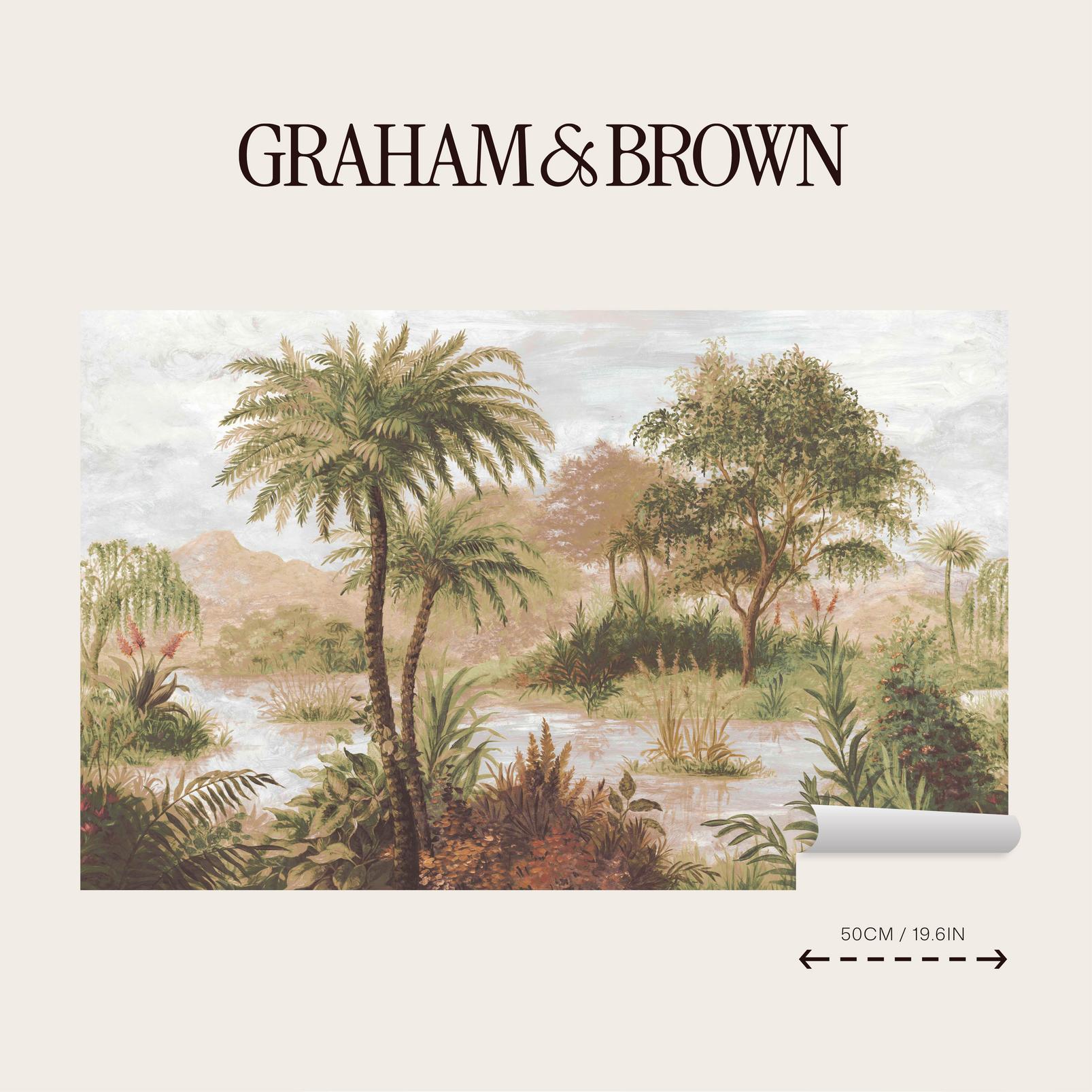 Caelum Palms Ochre Bespoke Mural - 146659_STRIP.jpg