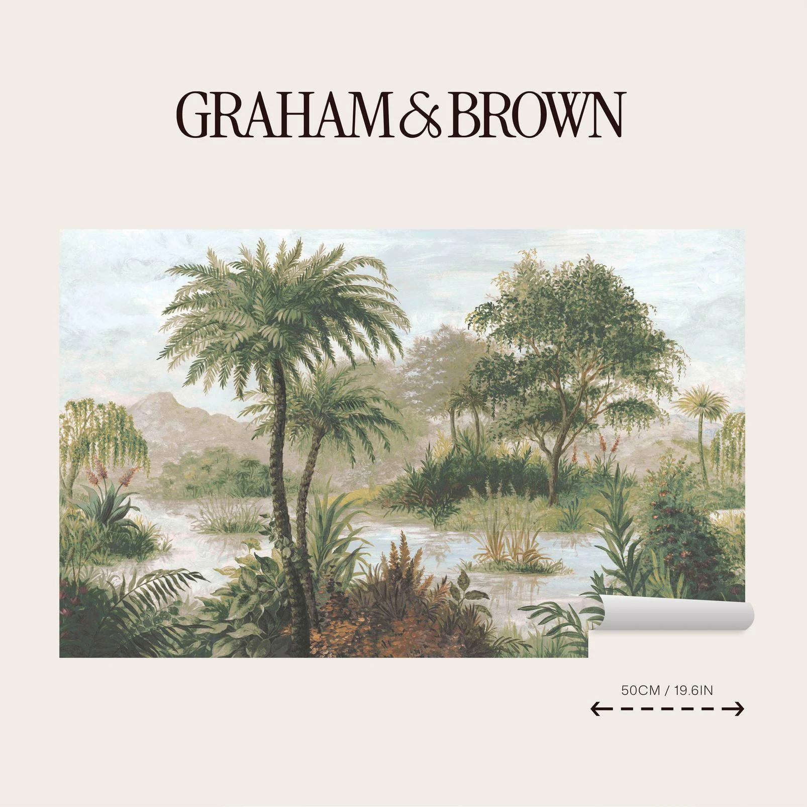 Caelum Palms Sage Bespoke Mural - 146650_STRIP.jpg