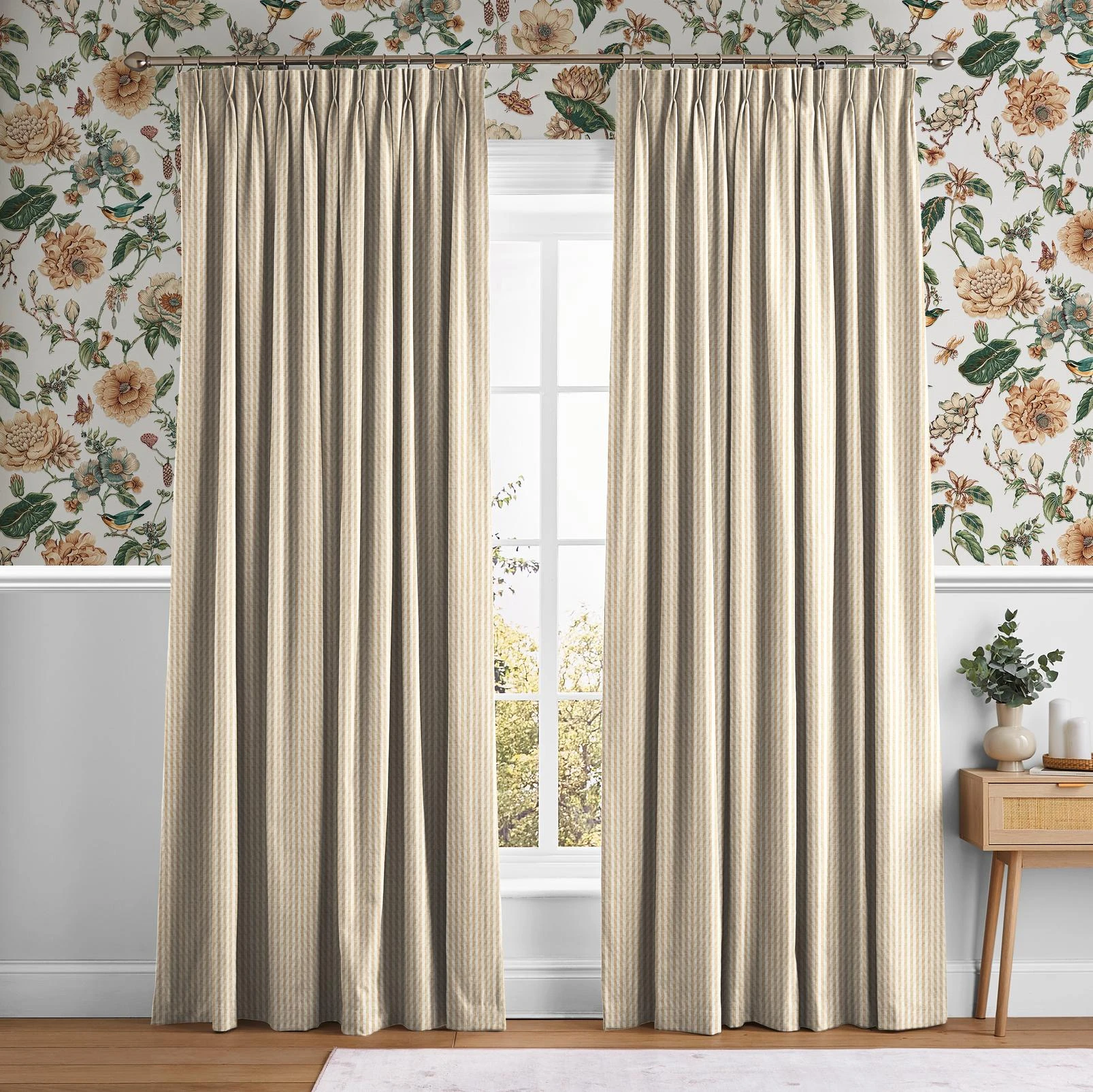 Elara Stripe Natural Curtain - 147880cur_ROOMSET_Elara_Stripe_Natural_146396_Roselle_Grove_Celeste_109729_G&Bwhite.jpg