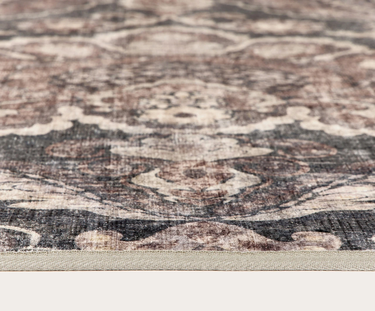 Paisley Tapestry Smoke Rug