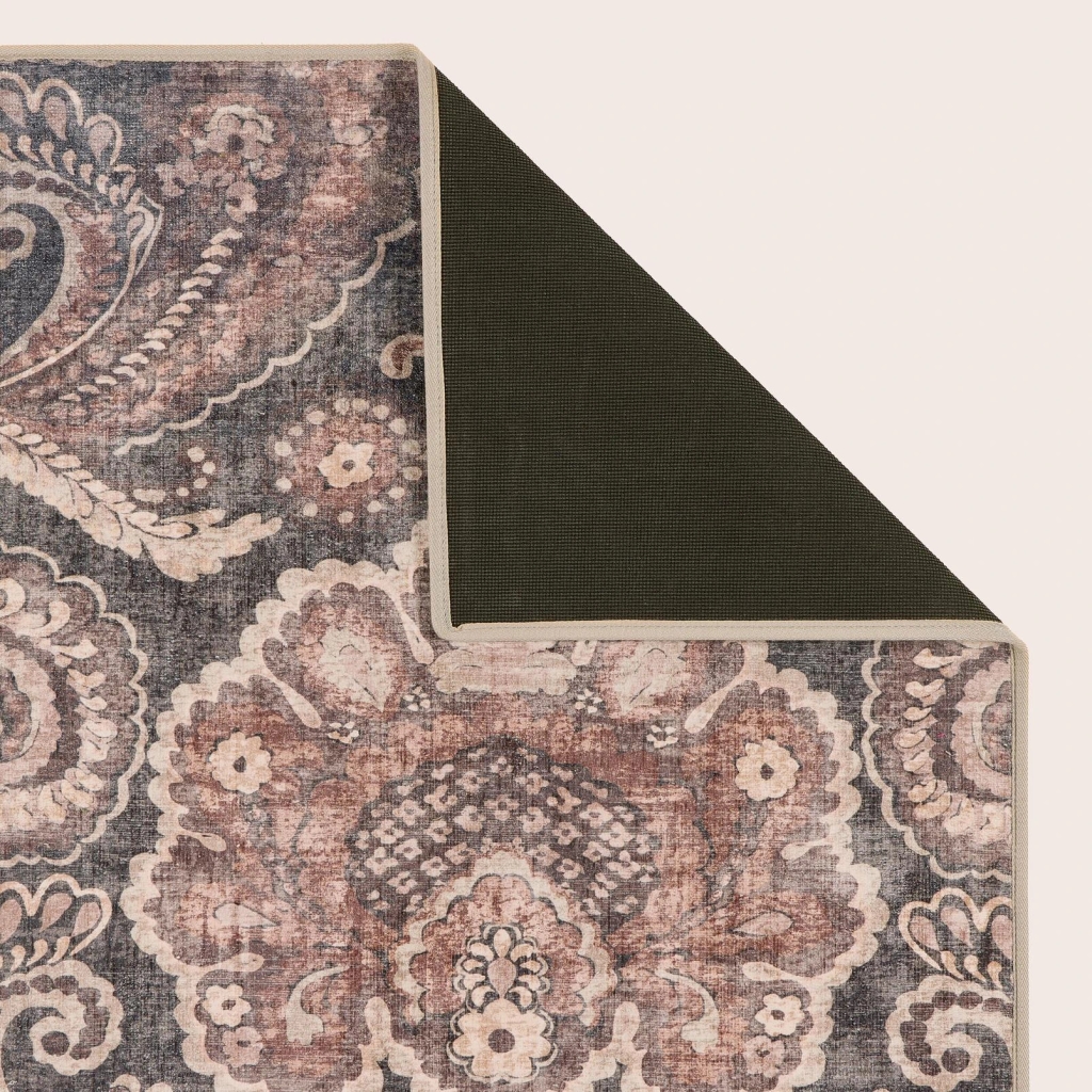 Paisley Tapestry Smoke Runner - 151641_DETAIL_PaisleyTapestrySmoke_Rug.jpg