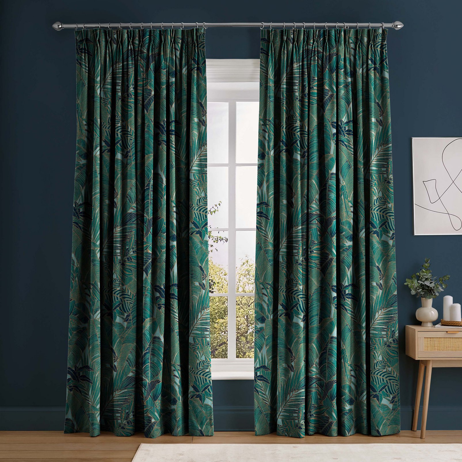 Paradys Green Curtains - 119989cur_ROOMSET_01.jpg