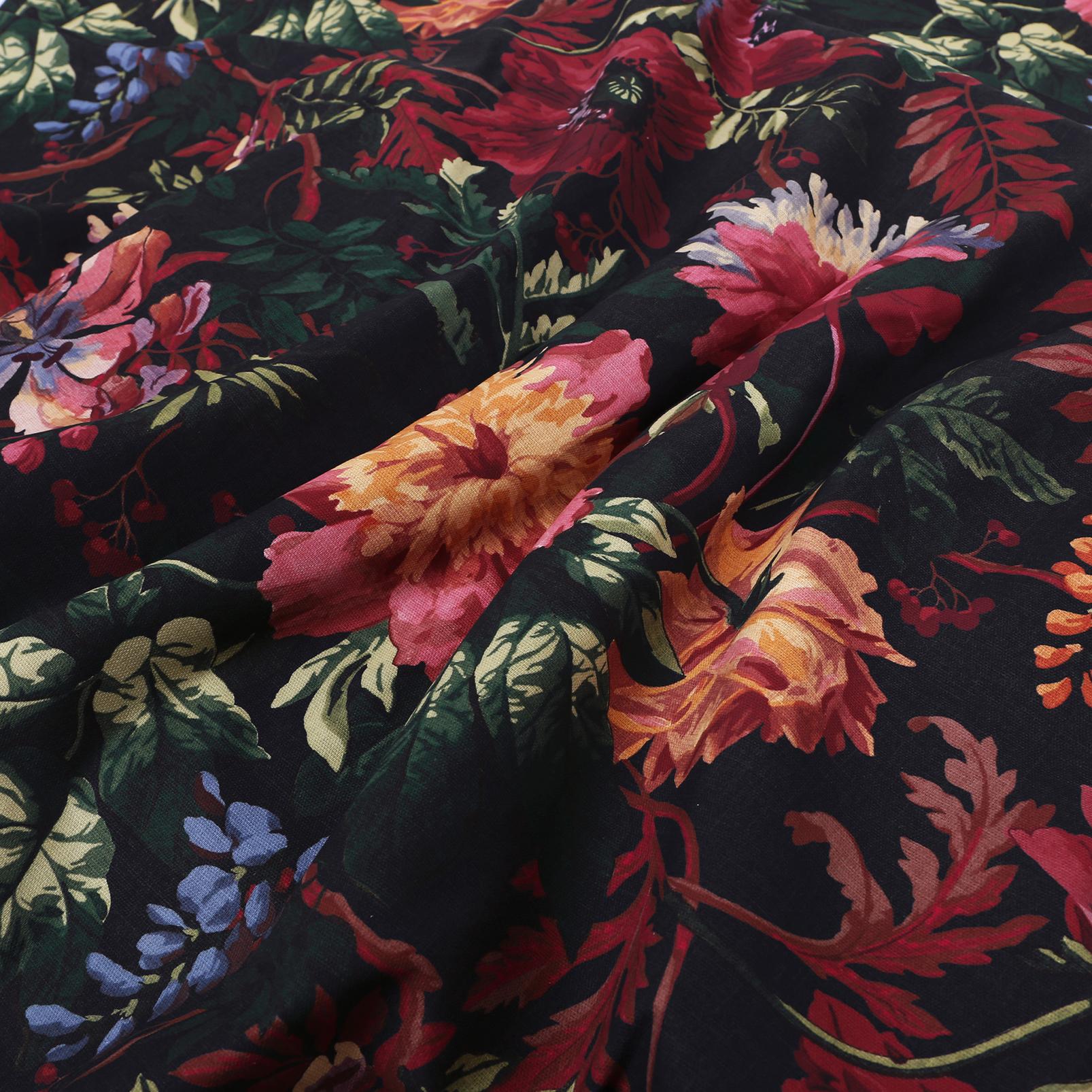 Florenzia Terrazzo Curtains fabric close up image