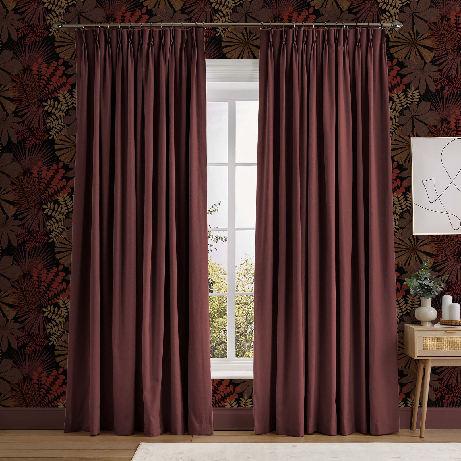 Barolo Curtains in a Roomset