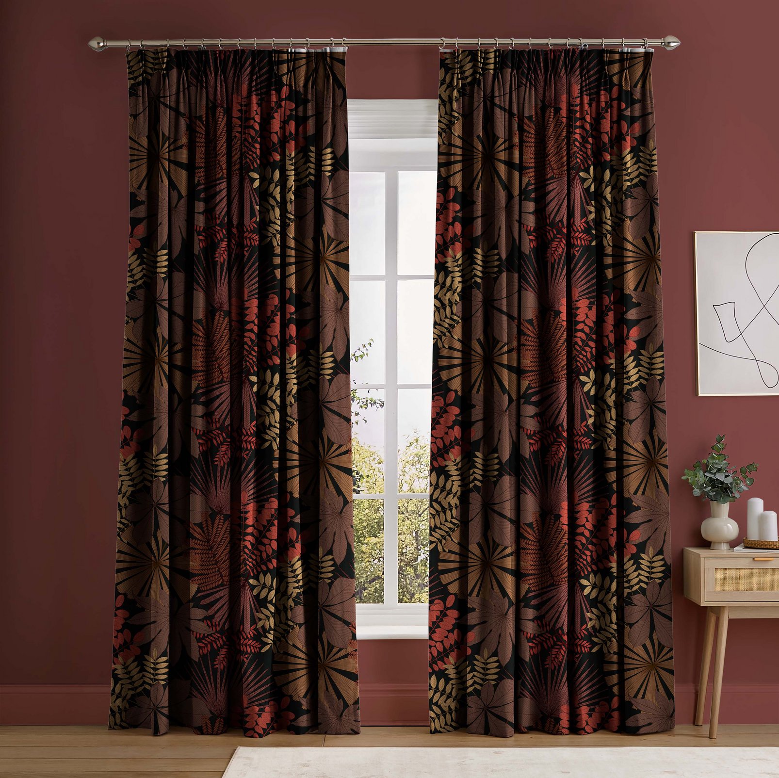 Bohemia Alizarin Curtains - 119986cur_ROOMSET_01.jpg