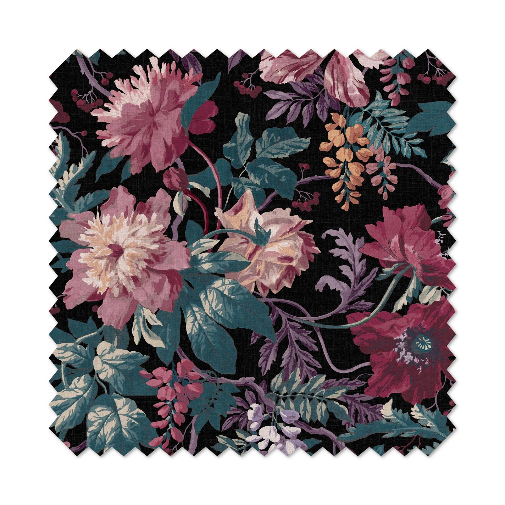 Florenzia Nightshade Curtains close up image