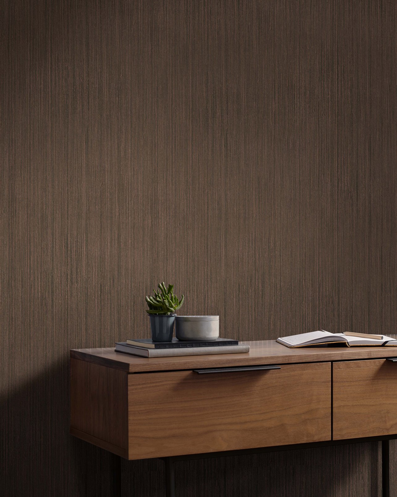 Lustre Bronze Wallpaper - 115248_ROOMSET_LUSTRE BRONZE_01.jpg