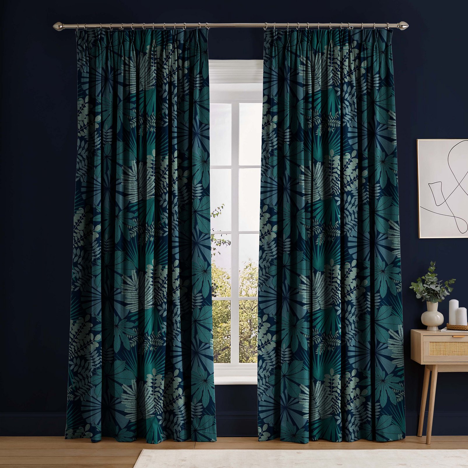 Bohemia Teal Curtains - 119987cur_ROOMSET_01.jpg