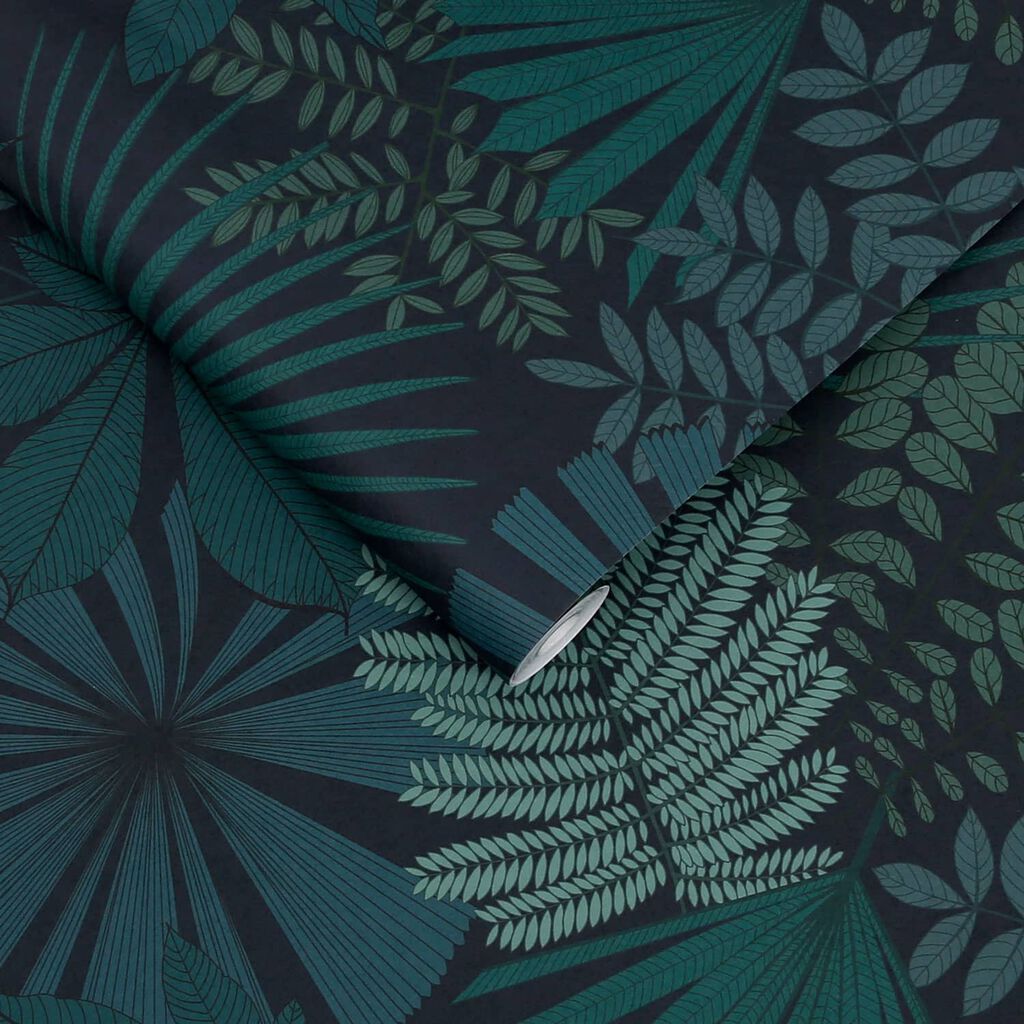 Bohemia Teal Wallpaper