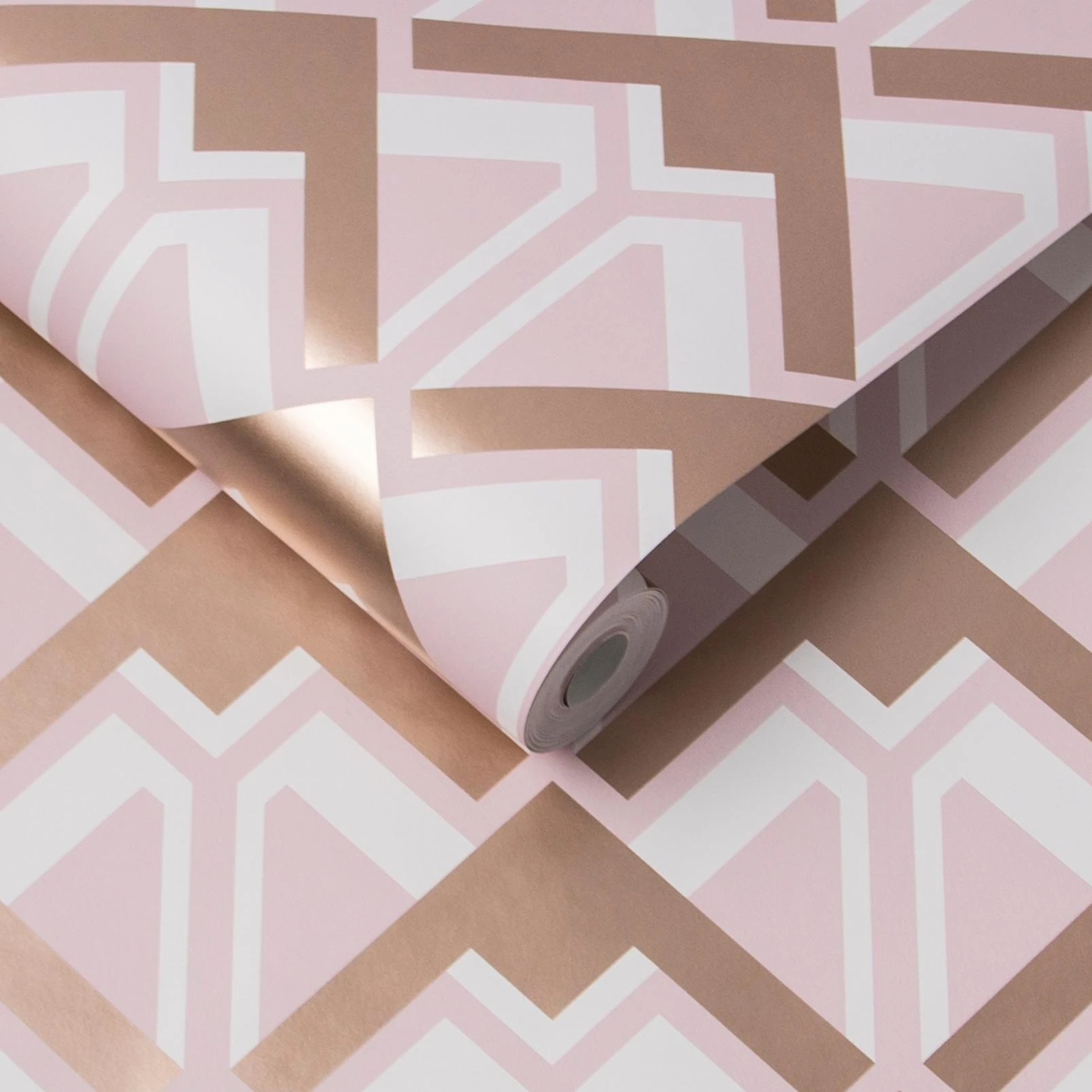 Beau Pink & Rose Gold Wallpaper - 105582_ROLLSHOT_BEAU PINK COCKTAIL_02.jpg