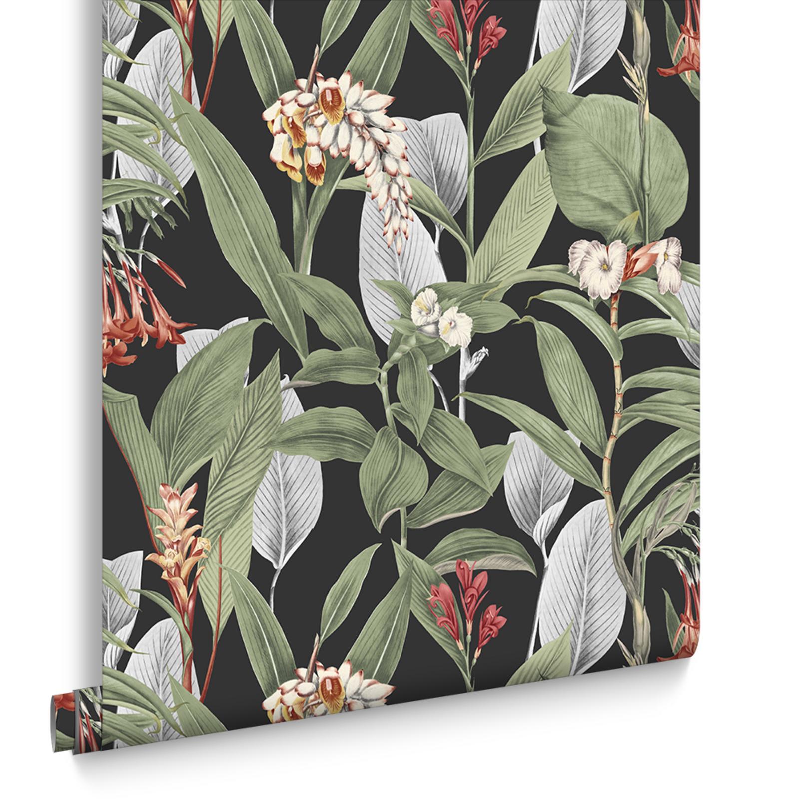 Botanical Black Wallpaper - 103798_DIGITAL ROLL_BOTANICAL BLACK_01.jpg