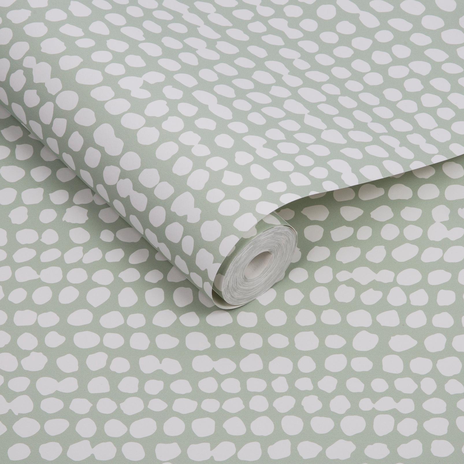 Dots Green Wallpaper - 104537_ROLLSHOT_01.jpg