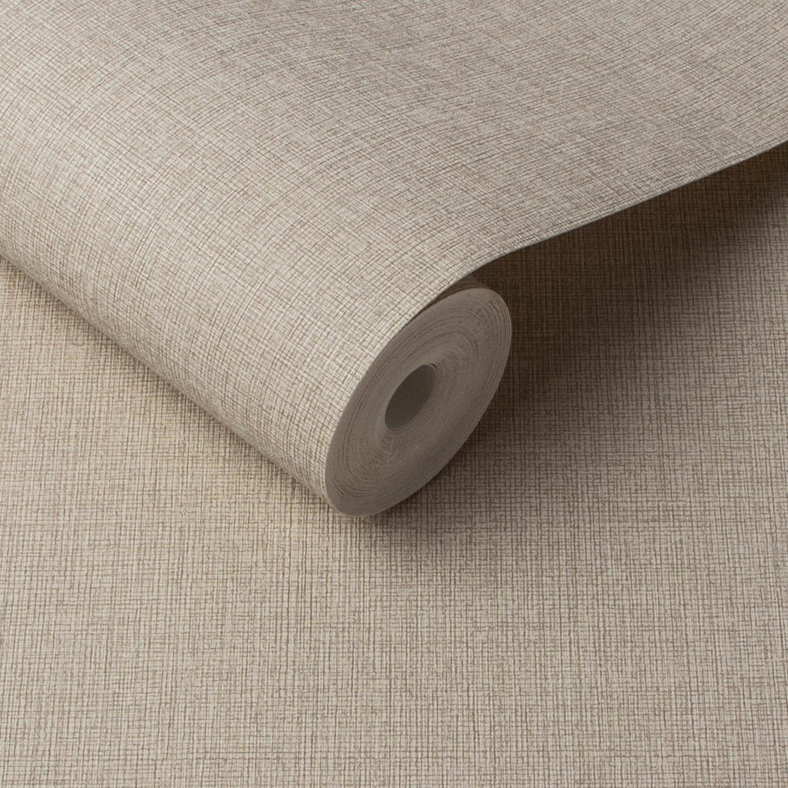 Linen Beige Wallpaper - 105854_ROLLSHOT_LINEN BEIGE_02.jpg