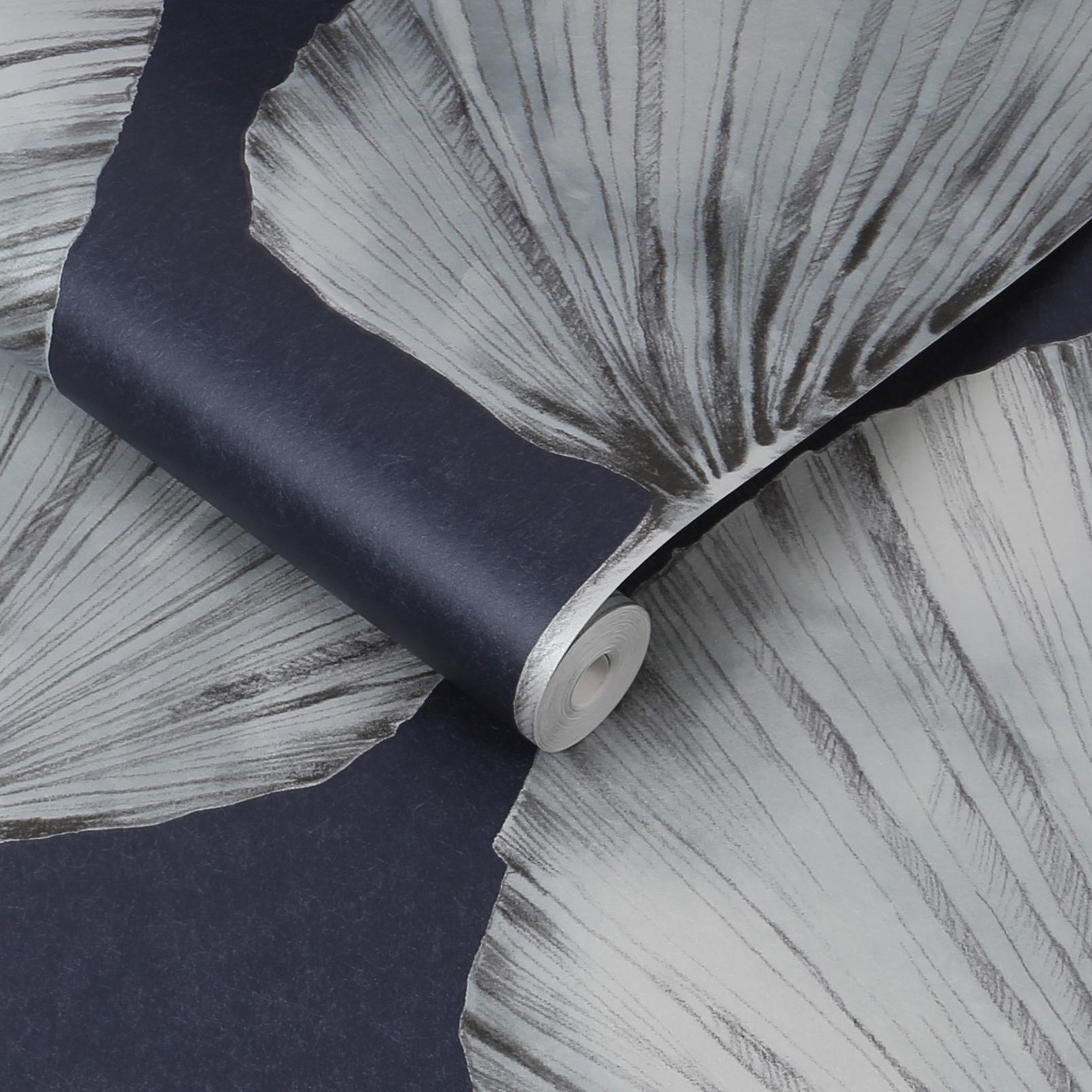 Palm Fan Navy Wallpaper - 112195_ROLLSHOT_PALM FAN NAVY_01.jpg