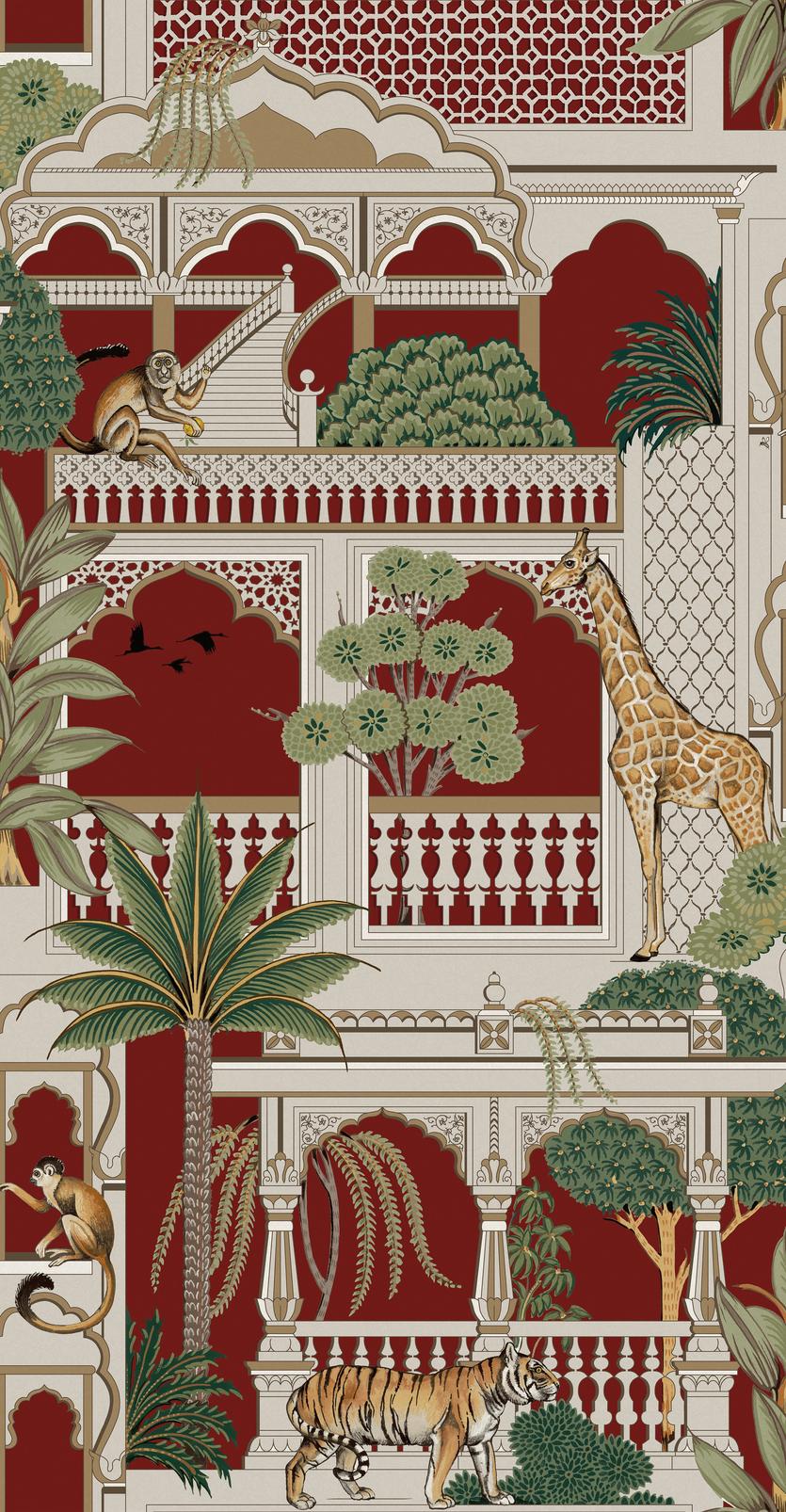 Animahal Alizarin Wallpaper - 119687_TILE_ANIMAHAL ALIZARIN_01.jpg